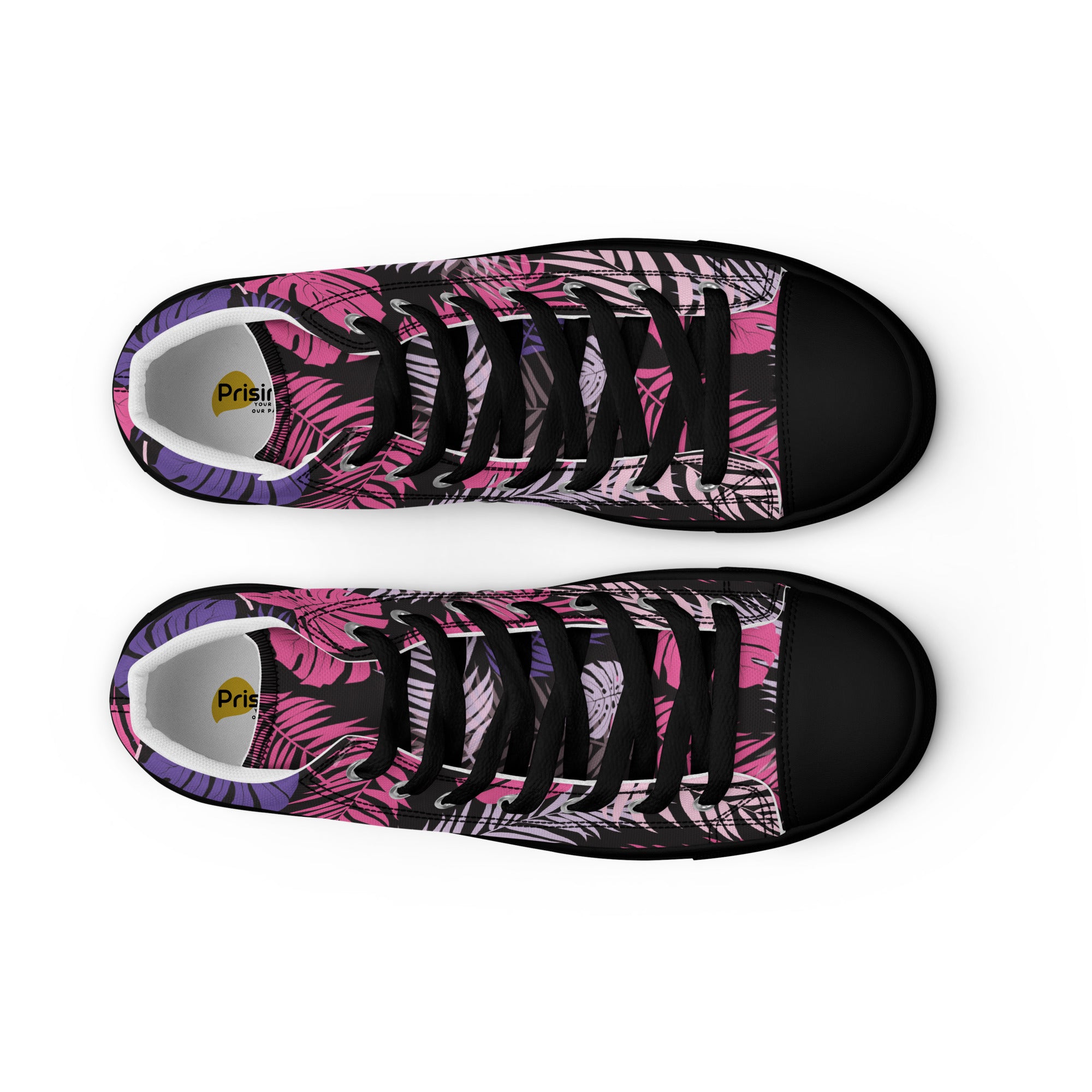 Prisimia Canvas Sneakers: Fluid Abstract Joy