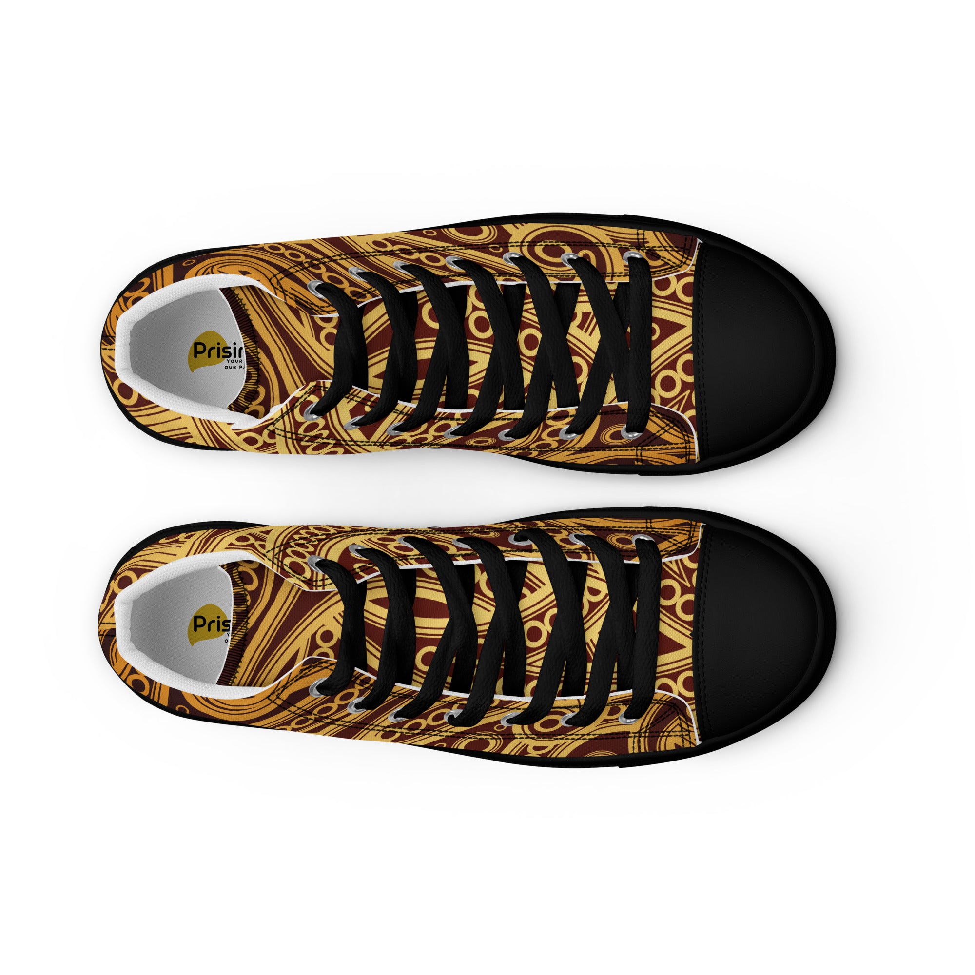 Prisimia Canvas Sneakers : Ornate Graphic Statement