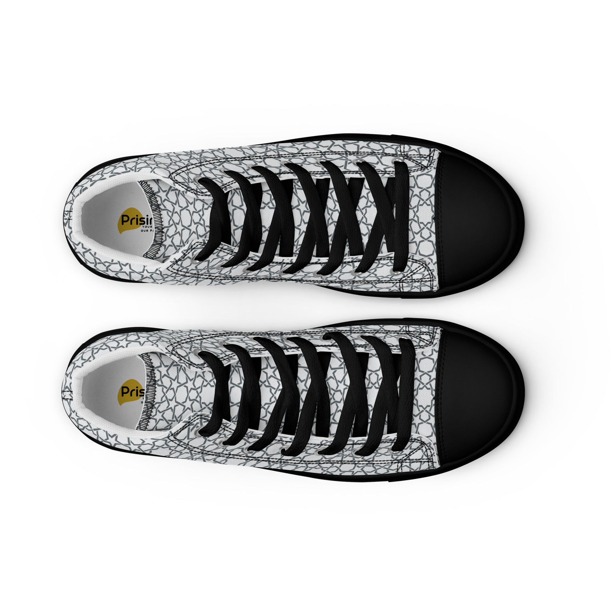 Prisimia Canvas Sneakers : Refined Patterned Durability