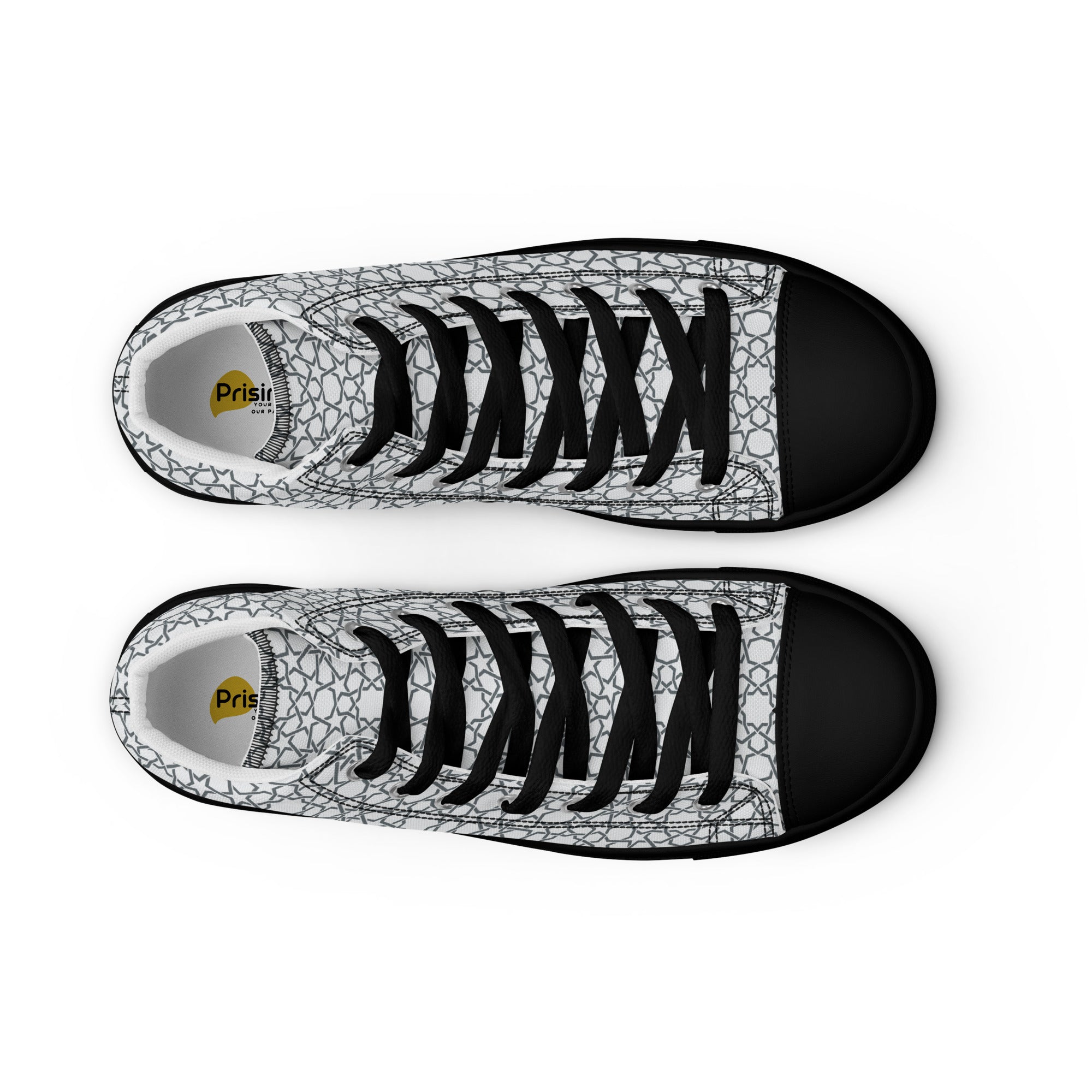 Prisimia Canvas Sneakers : Refined Patterned Durability