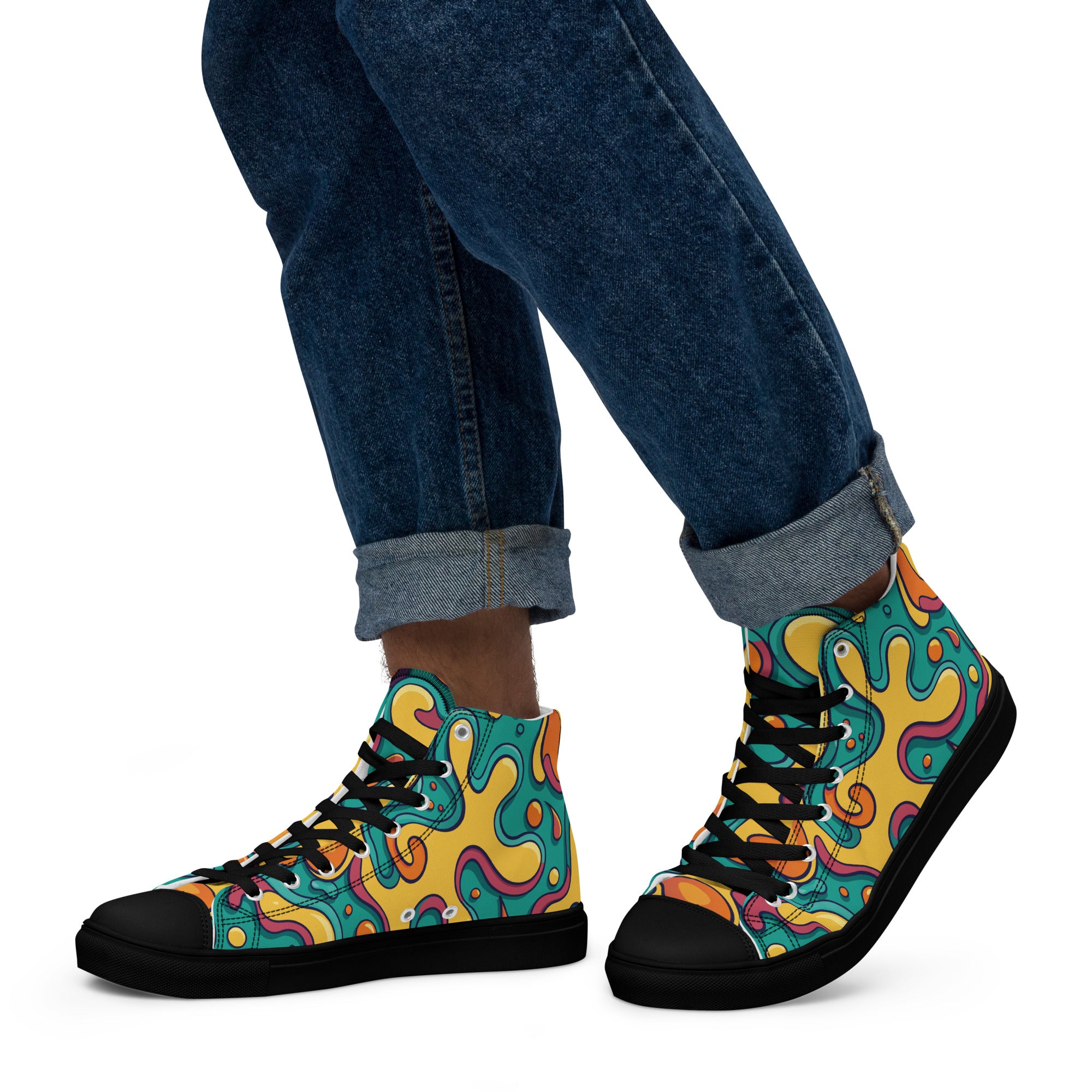 Prisimia Canvas Sneakers : Retro Colorful Statement
