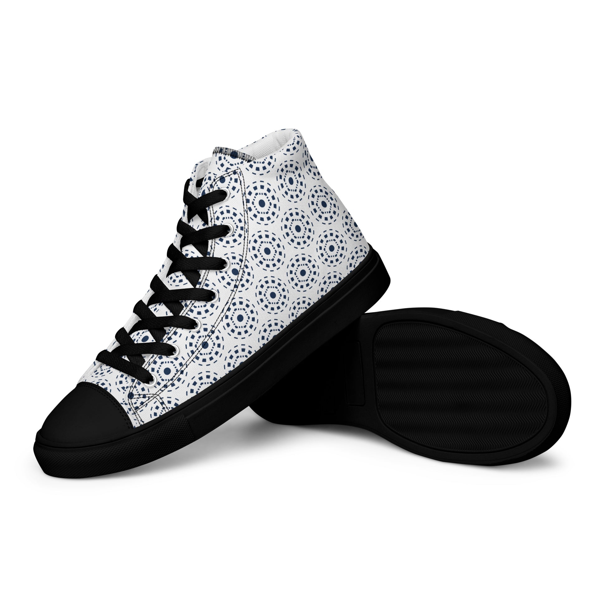 Prisimia Canvas Sneakers : Dynamic Swirling Artistry