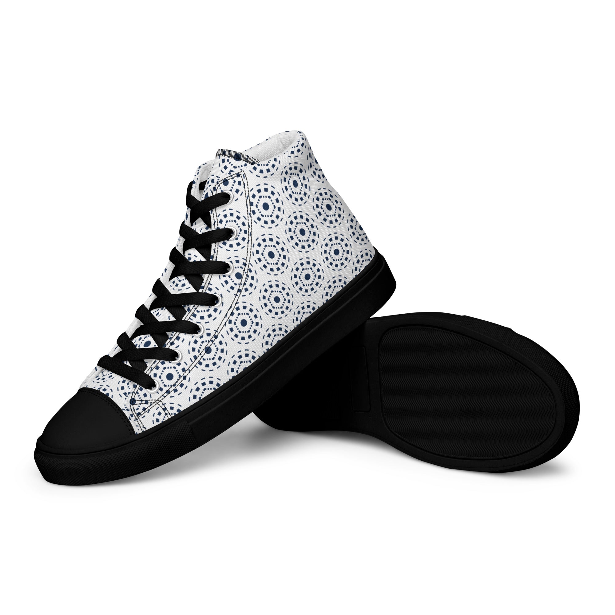 Prisimia Canvas Sneakers : Dynamic Swirling Artistry