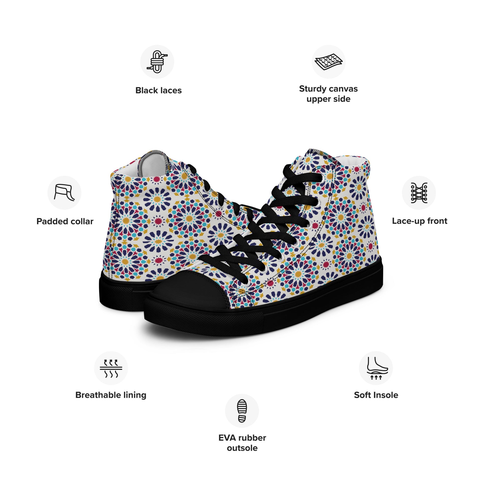 Prisimia Canvas Sneakers : Bold Artistic Statement