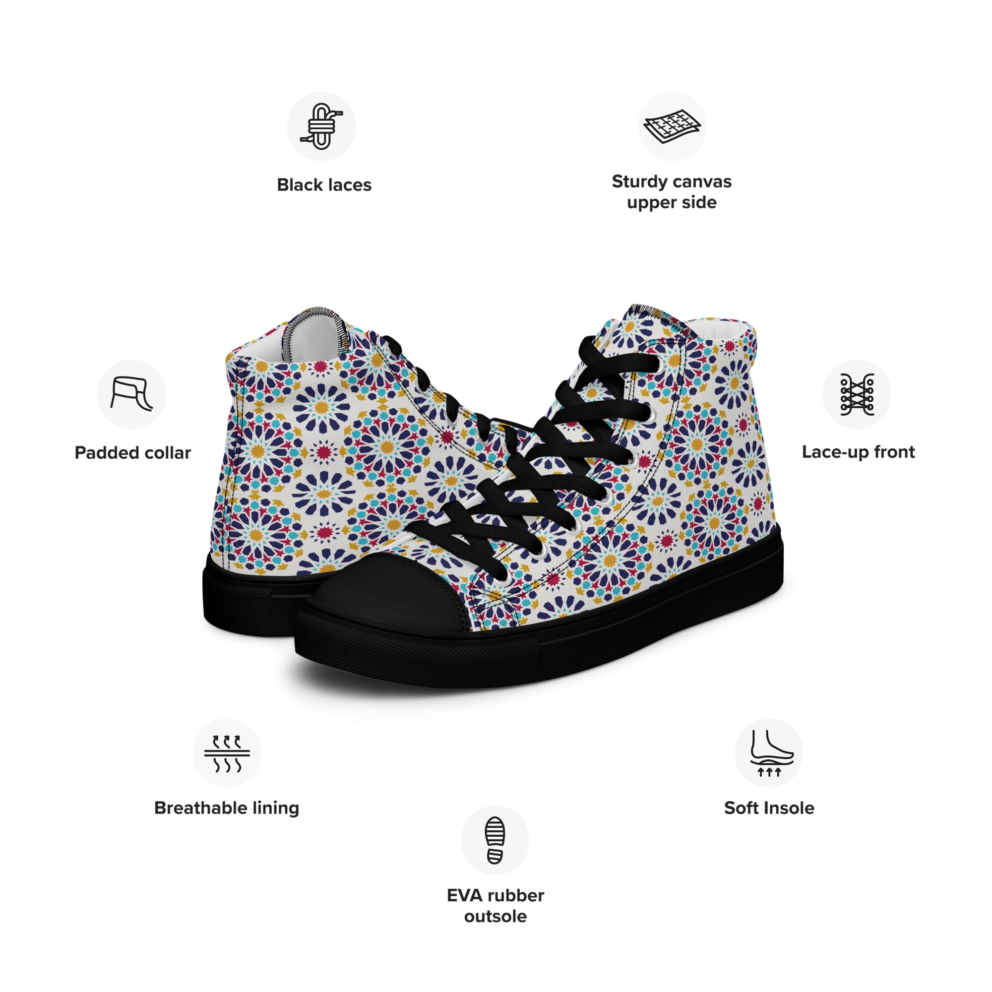 Prisimia Canvas Sneakers : Bold Artistic Statement