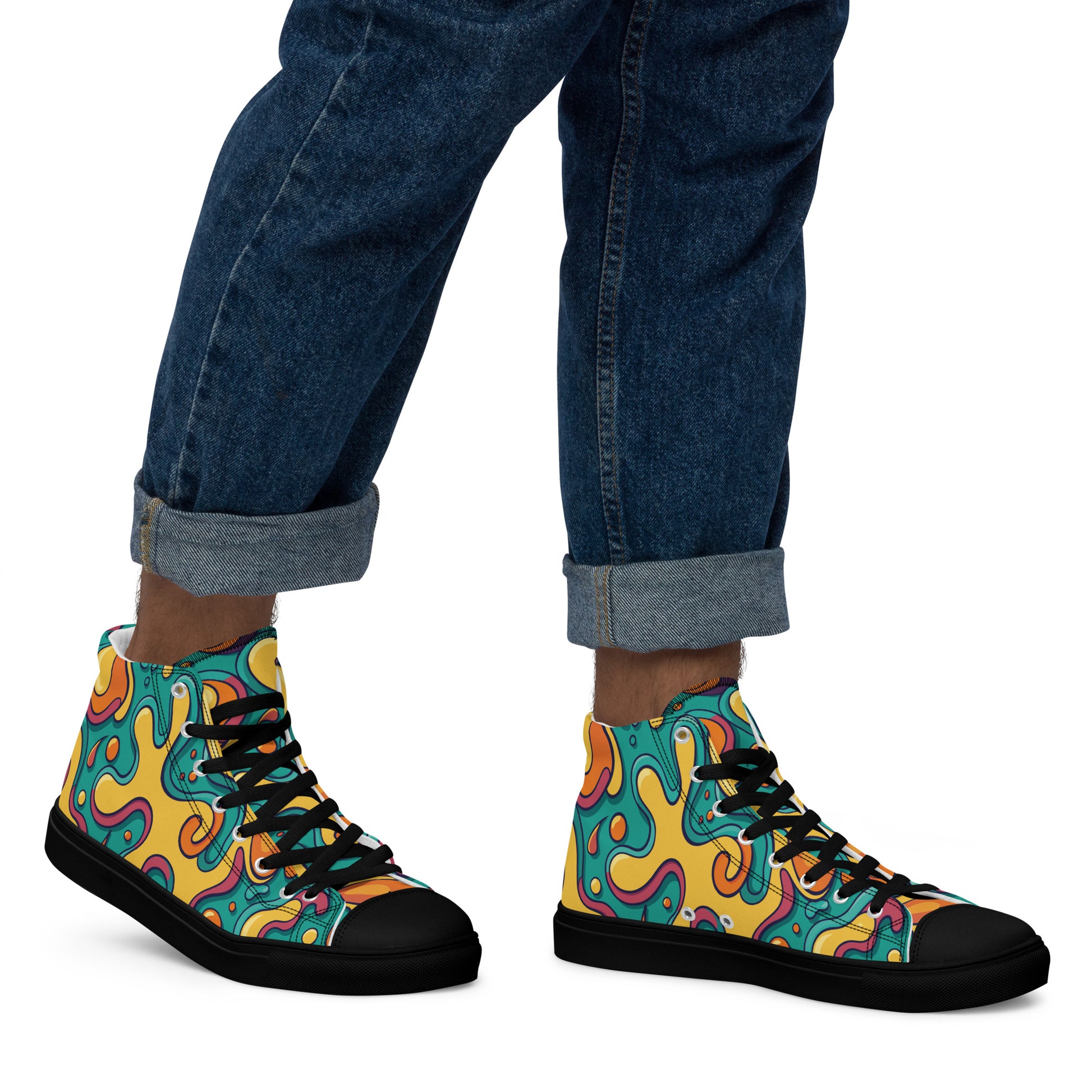 Prisimia Canvas Sneakers : Retro Colorful Statement