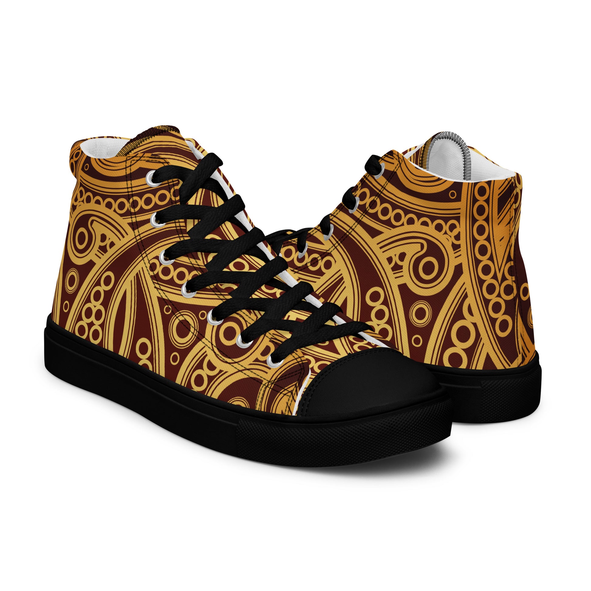 Prisimia Canvas Sneakers : Ornate Graphic Statement