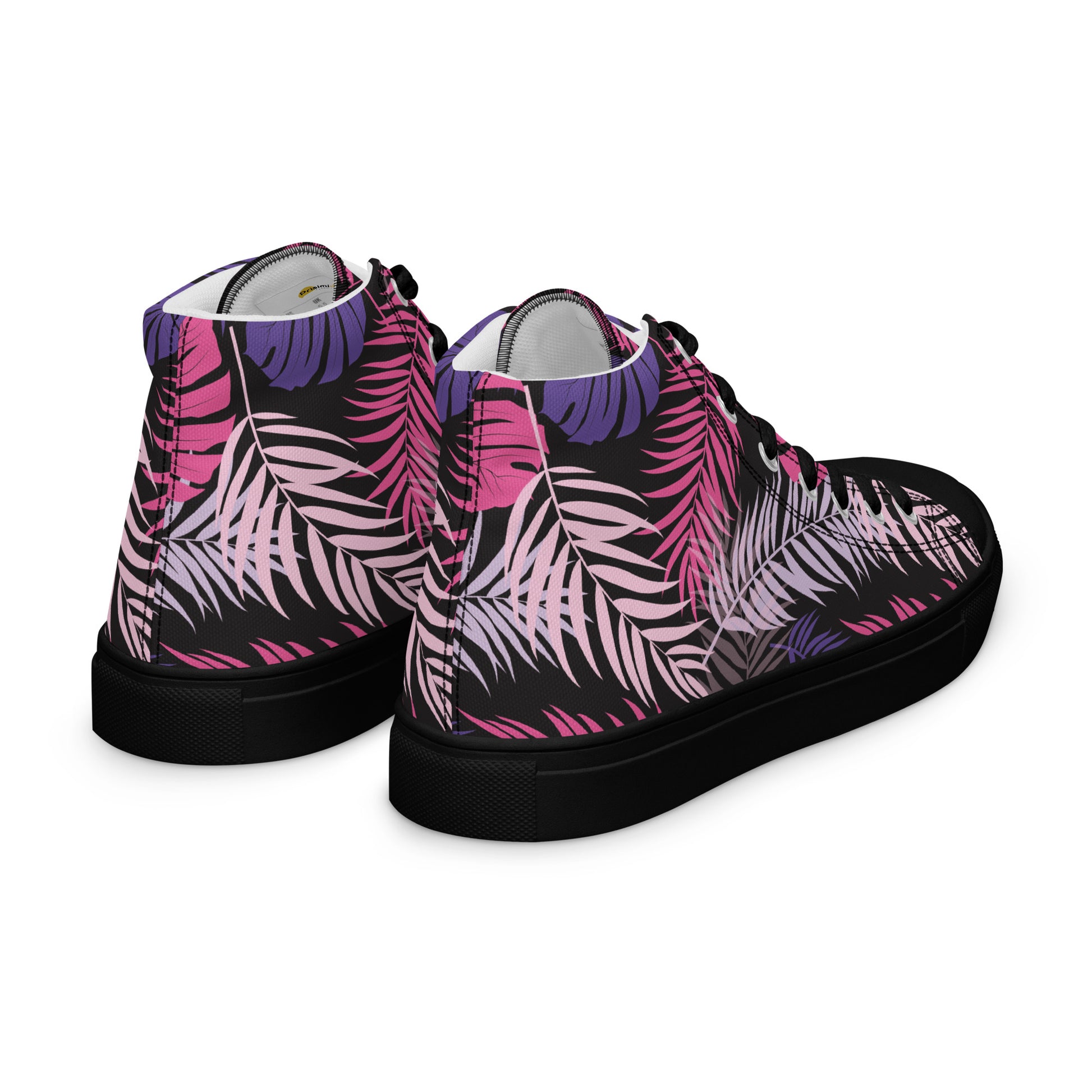Prisimia Canvas Sneakers: Fluid Abstract Joy