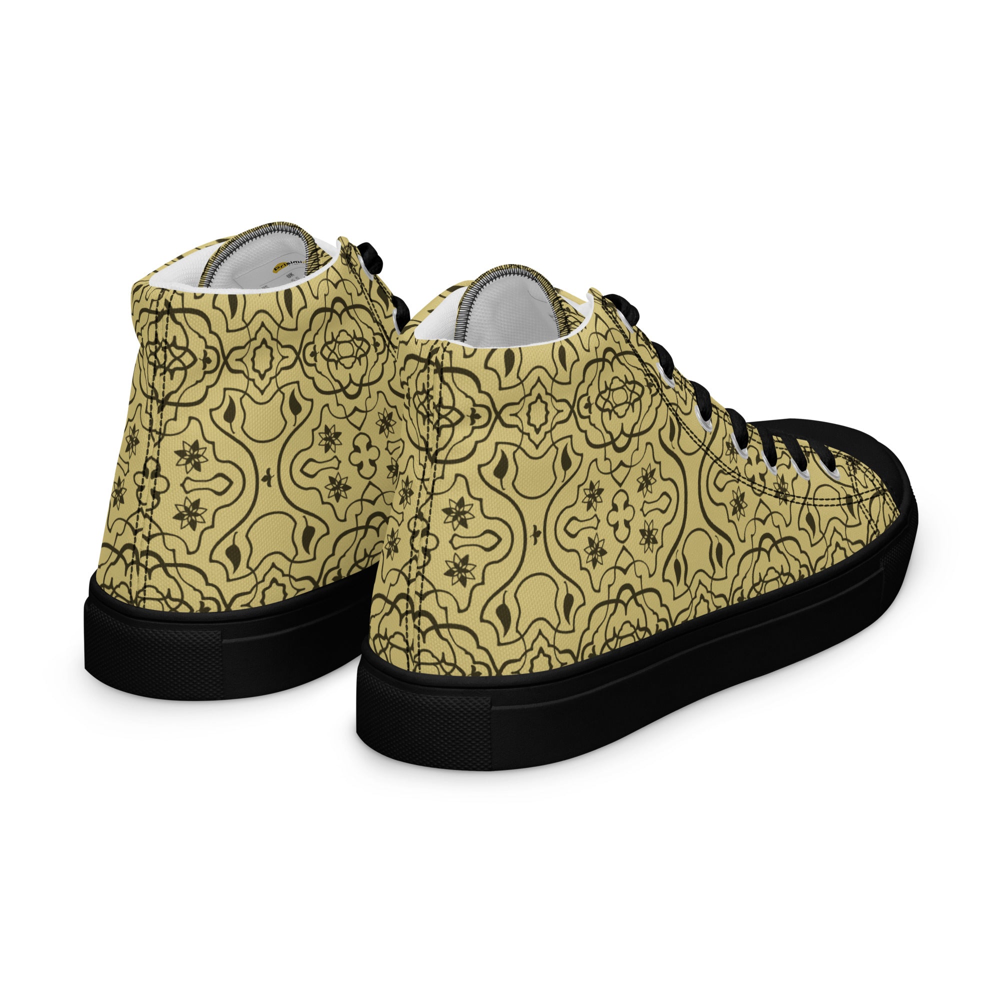 Prisimia Canvas Sneakers : Timeless Floral Artistry