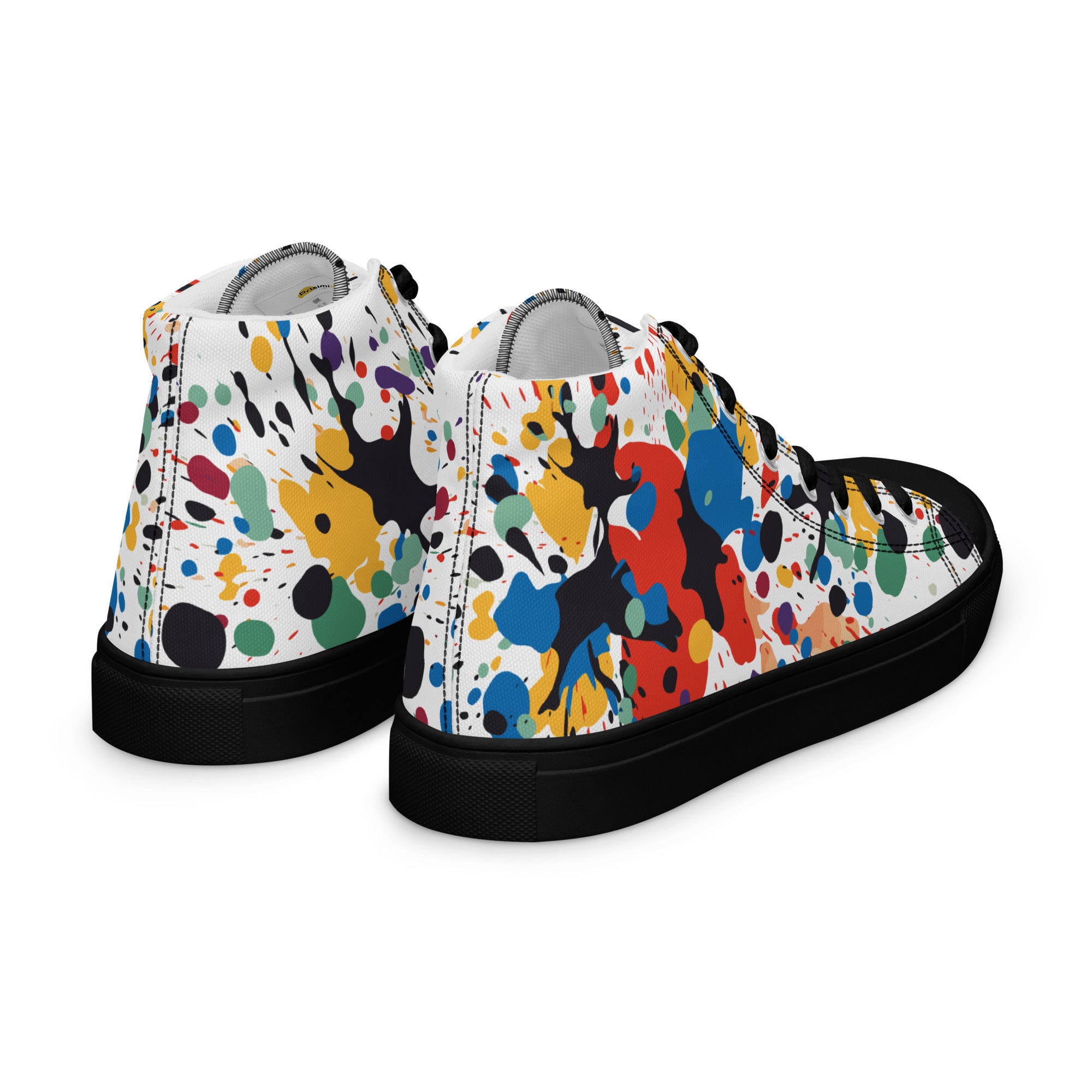 Prisimia Canvas Sneakers : Explosive Artistic Energy