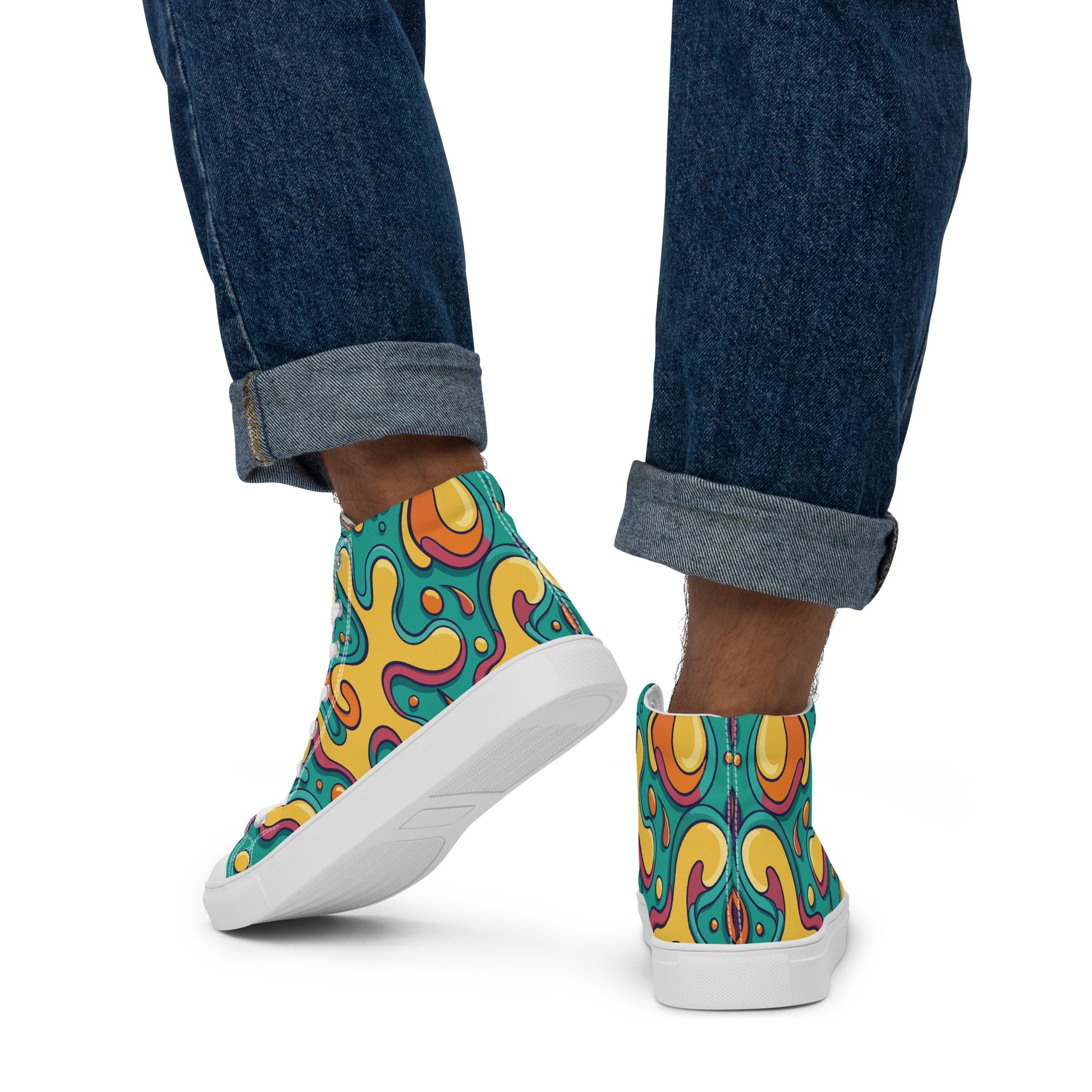 Prisimia Canvas Sneakers : Retro Colorful Statement