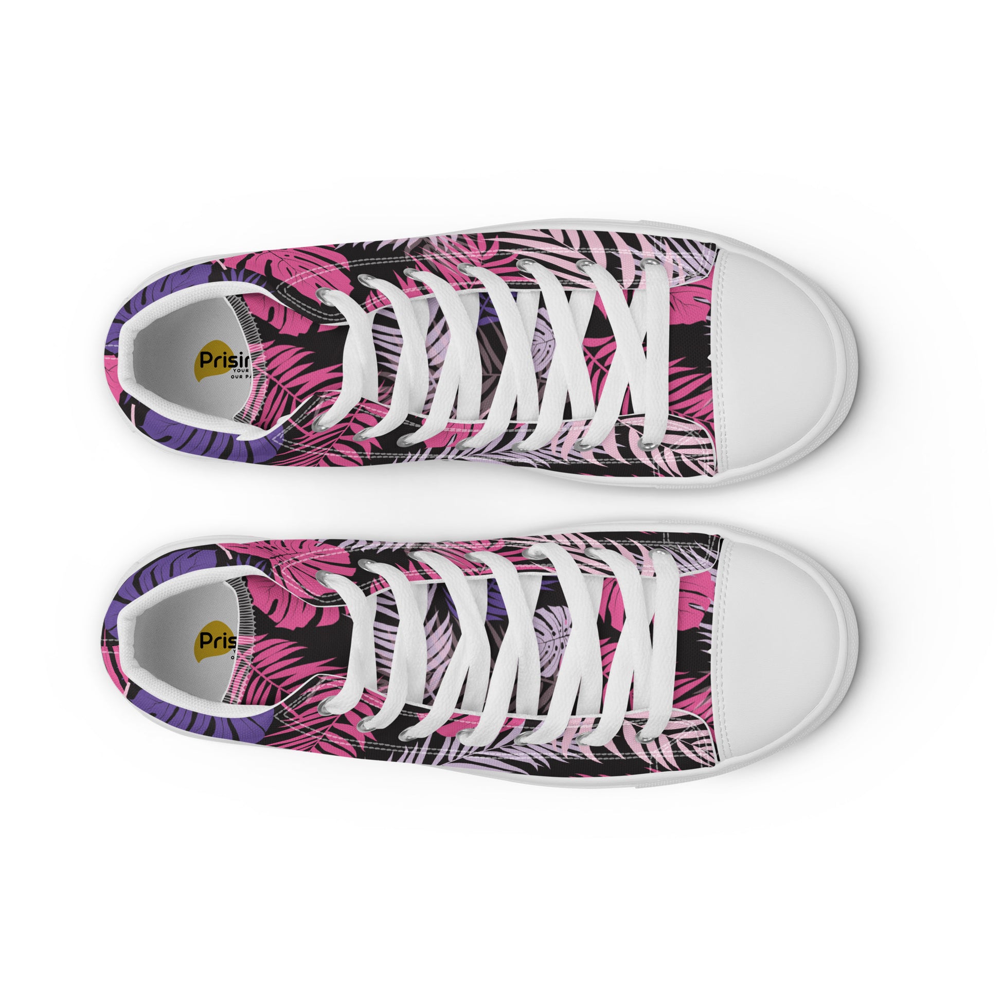 Prisimia Canvas Sneakers: Fluid Abstract Joy