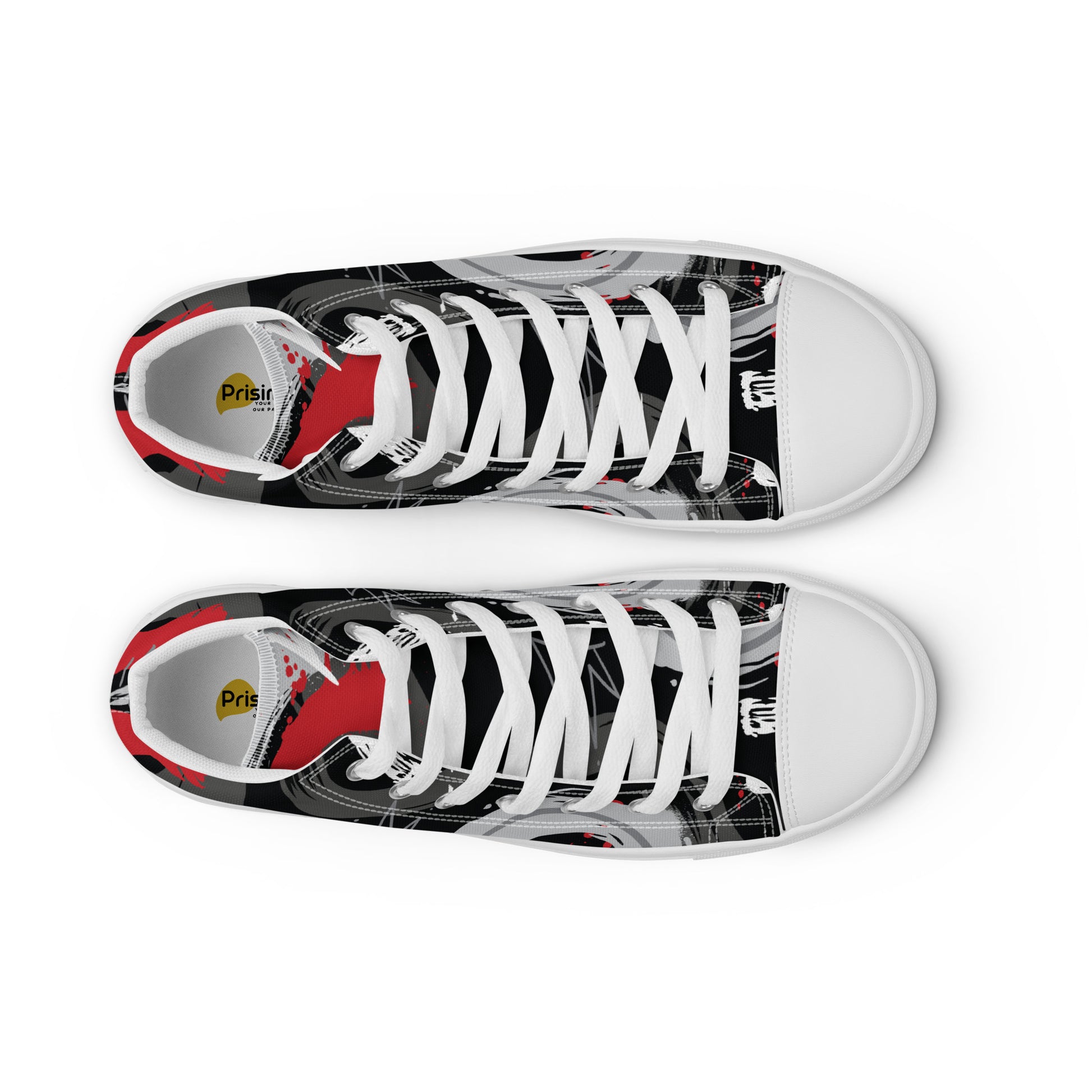 Prisimia Canvas Sneakers: Bold Visual Appeal