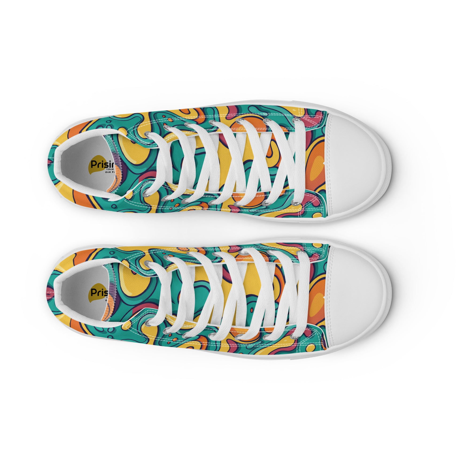 Prisimia Canvas Sneakers : Retro Colorful Statement
