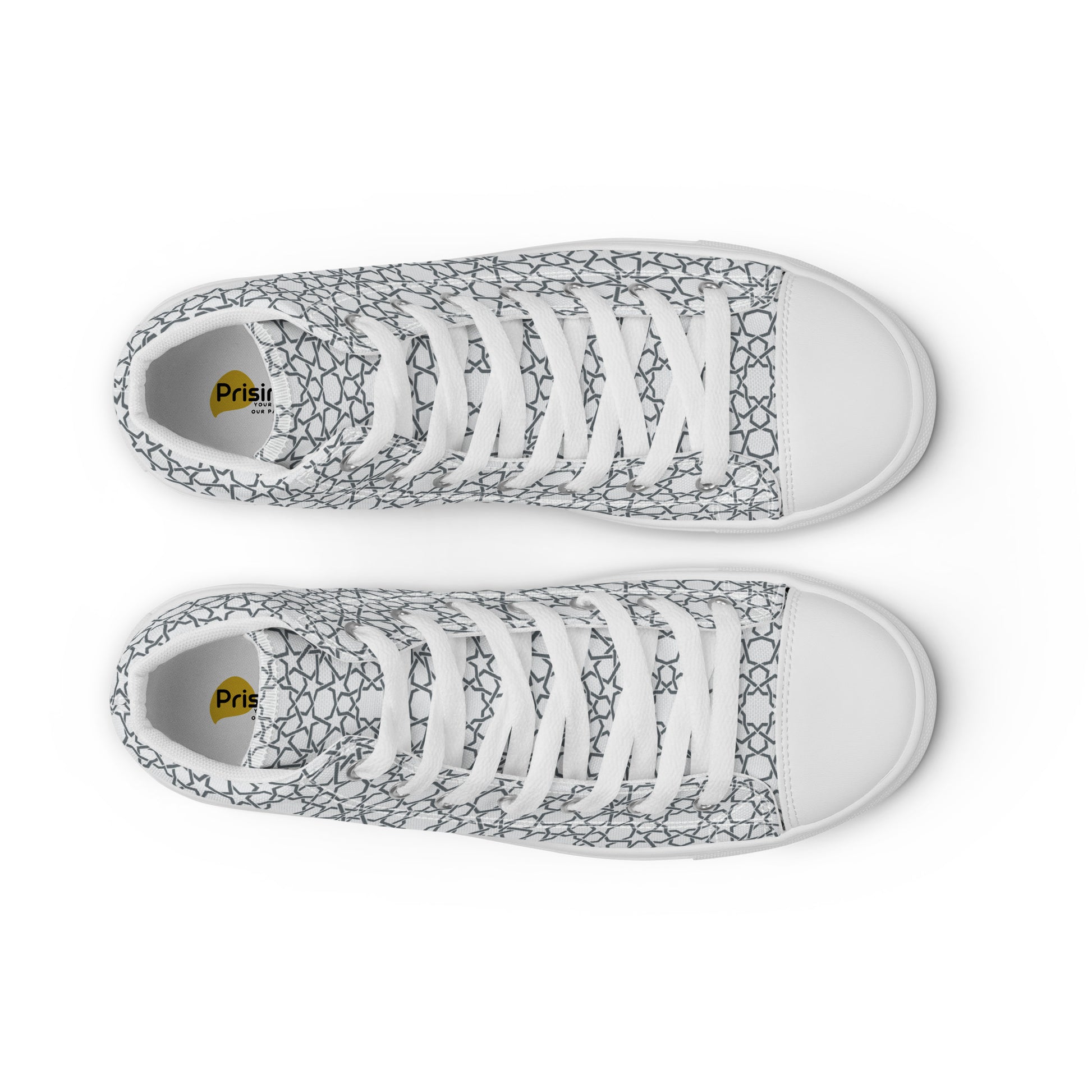 Prisimia Canvas Sneakers : Refined Patterned Durability