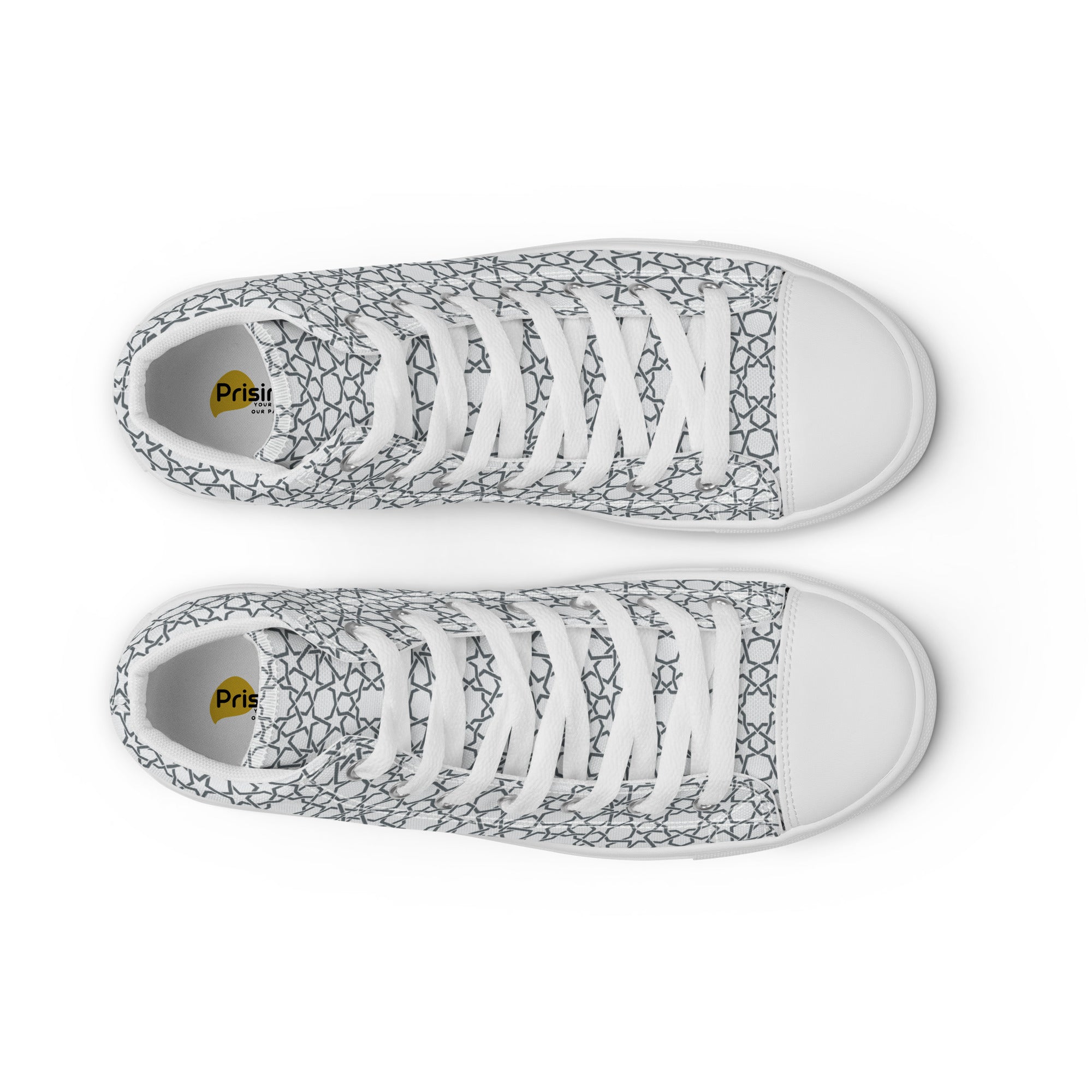 Prisimia Canvas Sneakers : Refined Patterned Durability