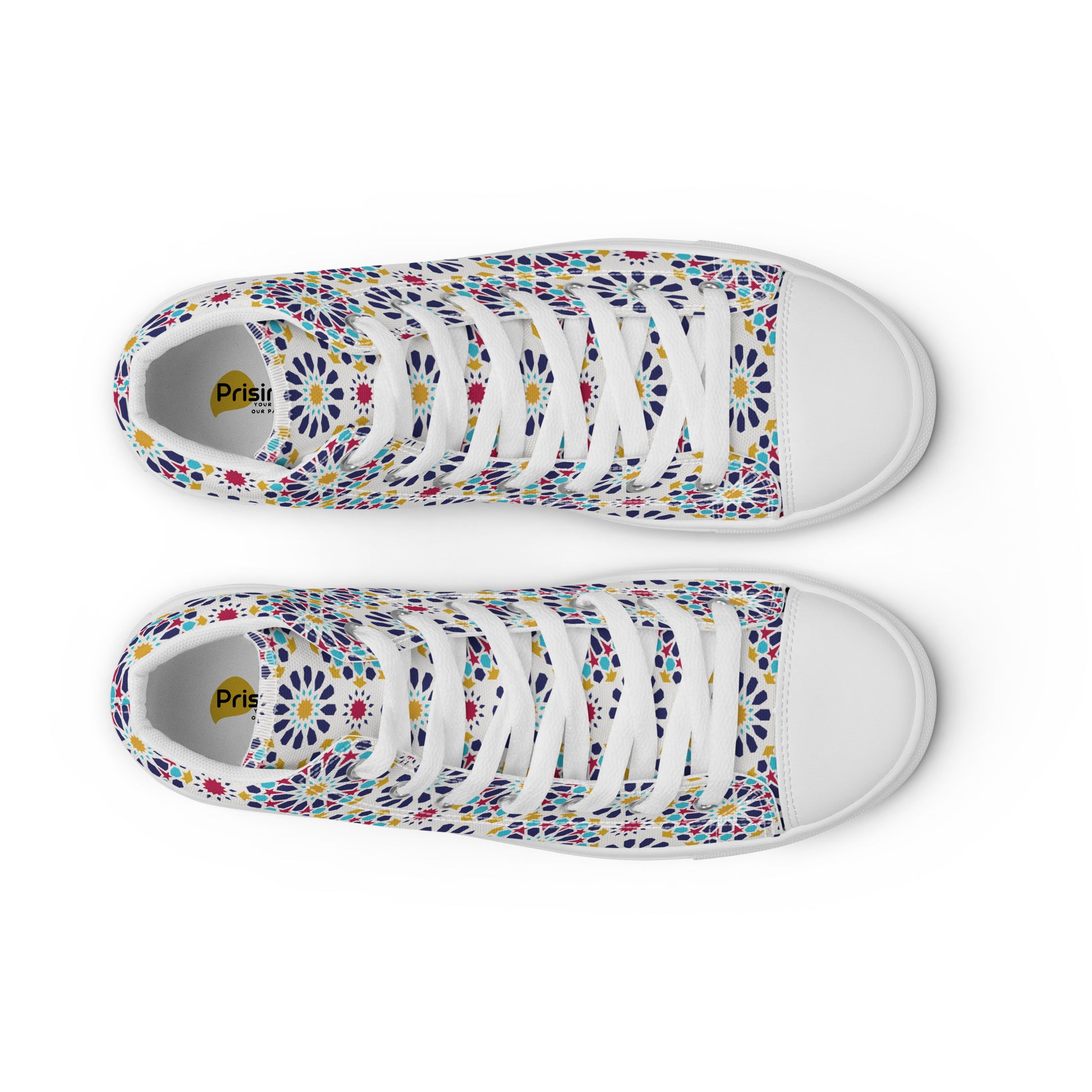 Prisimia Canvas Sneakers : Bold Artistic Statement