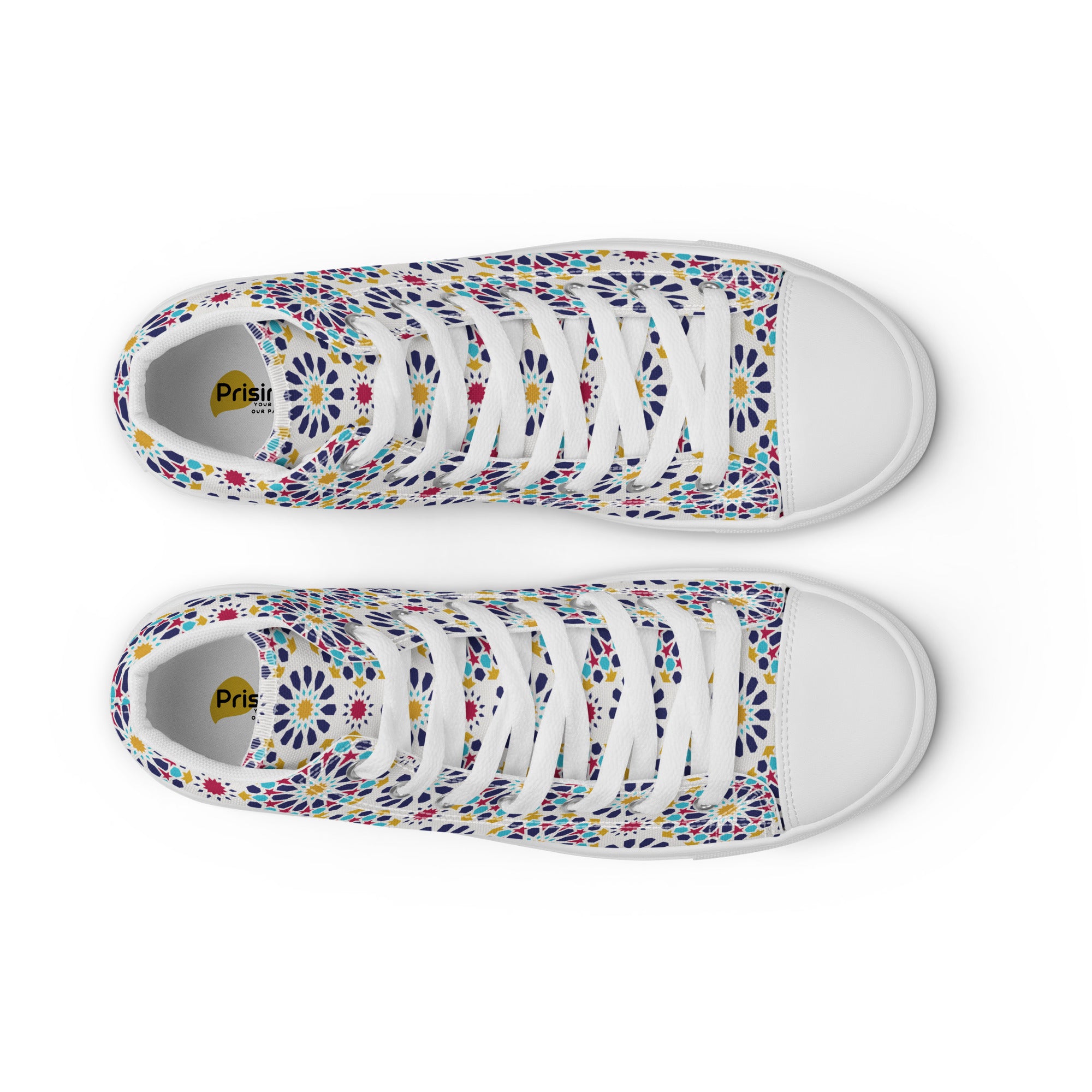 Prisimia Canvas Sneakers : Bold Artistic Statement