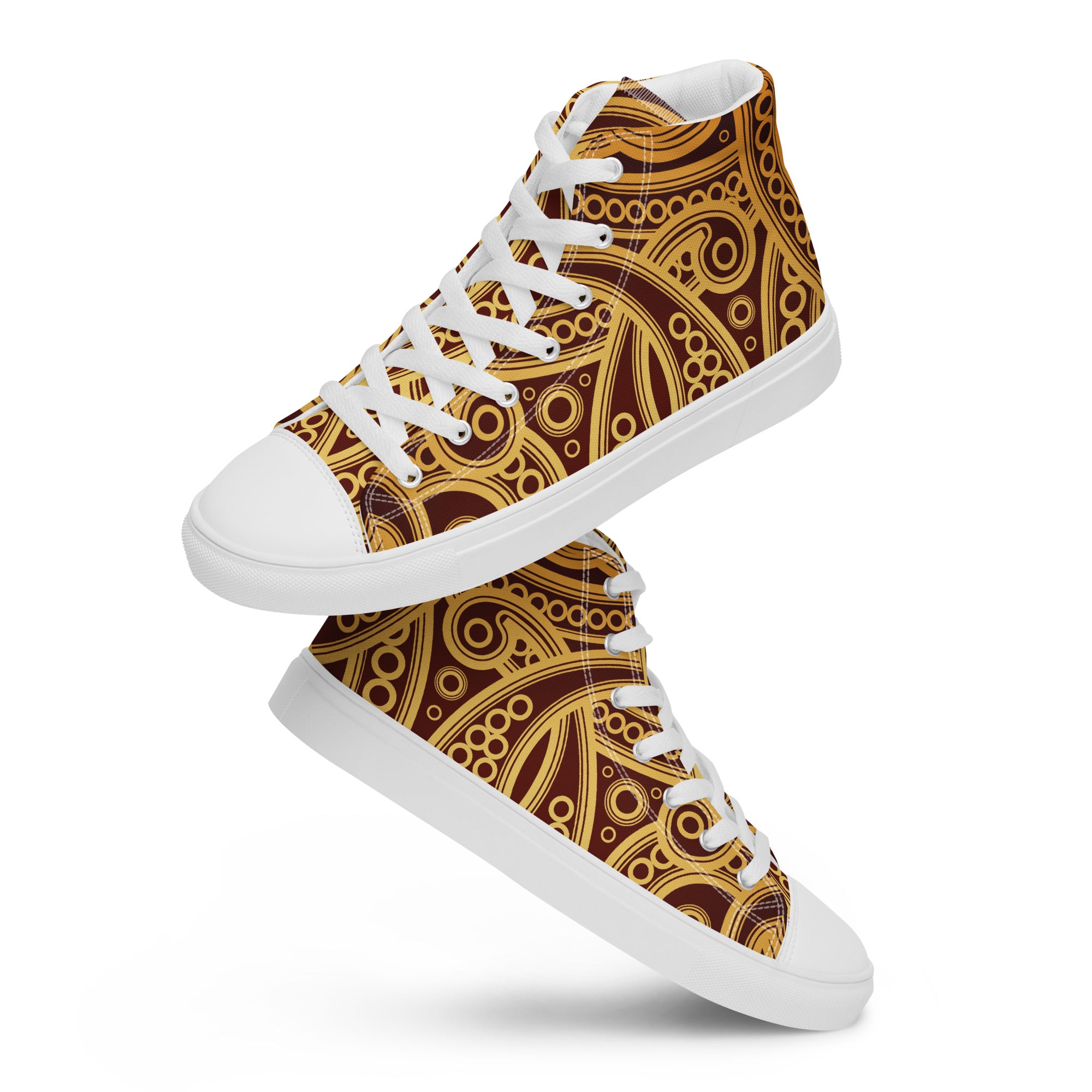 Prisimia Canvas Sneakers : Ornate Graphic Statement