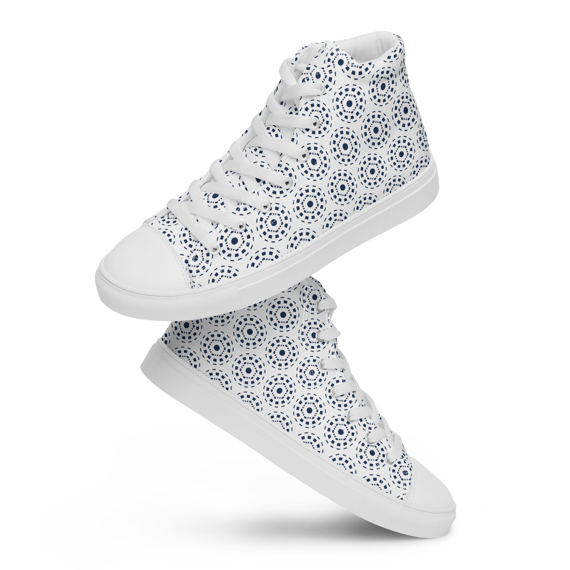 Prisimia Canvas Sneakers : Dynamic Swirling Artistry