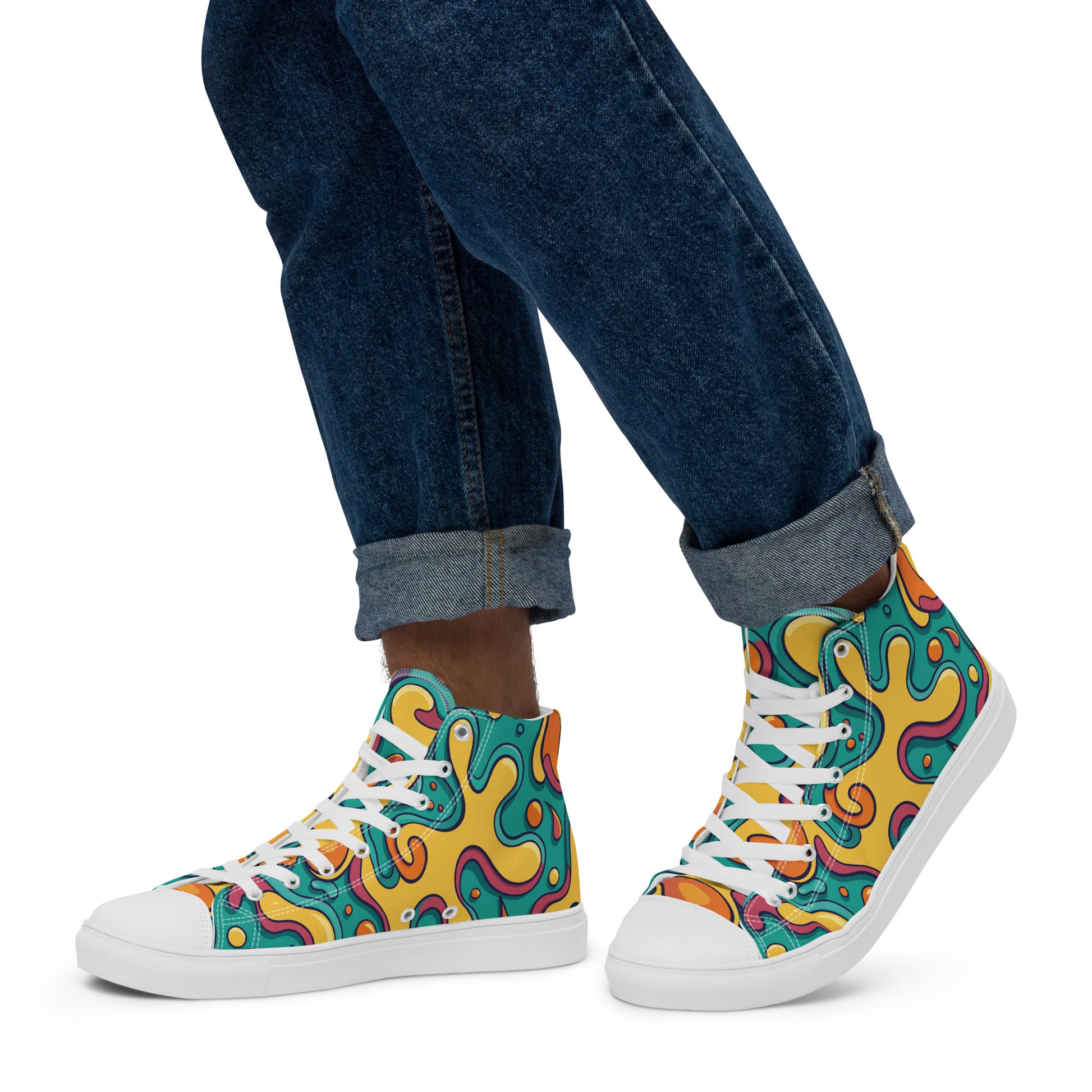 Prisimia Canvas Sneakers : Retro Colorful Statement
