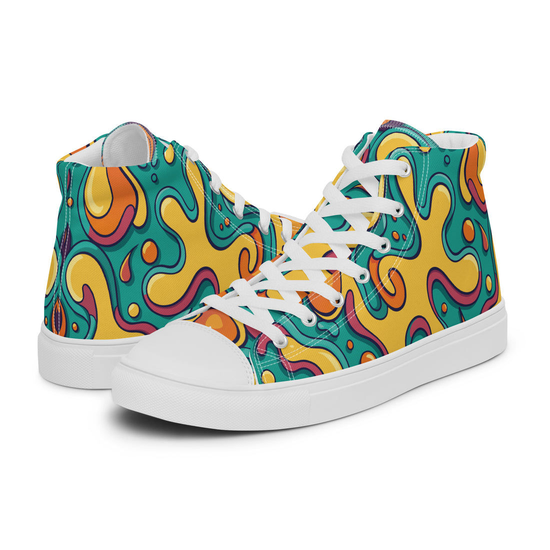 Prisimia Canvas Sneakers : Retro Colorful Statement