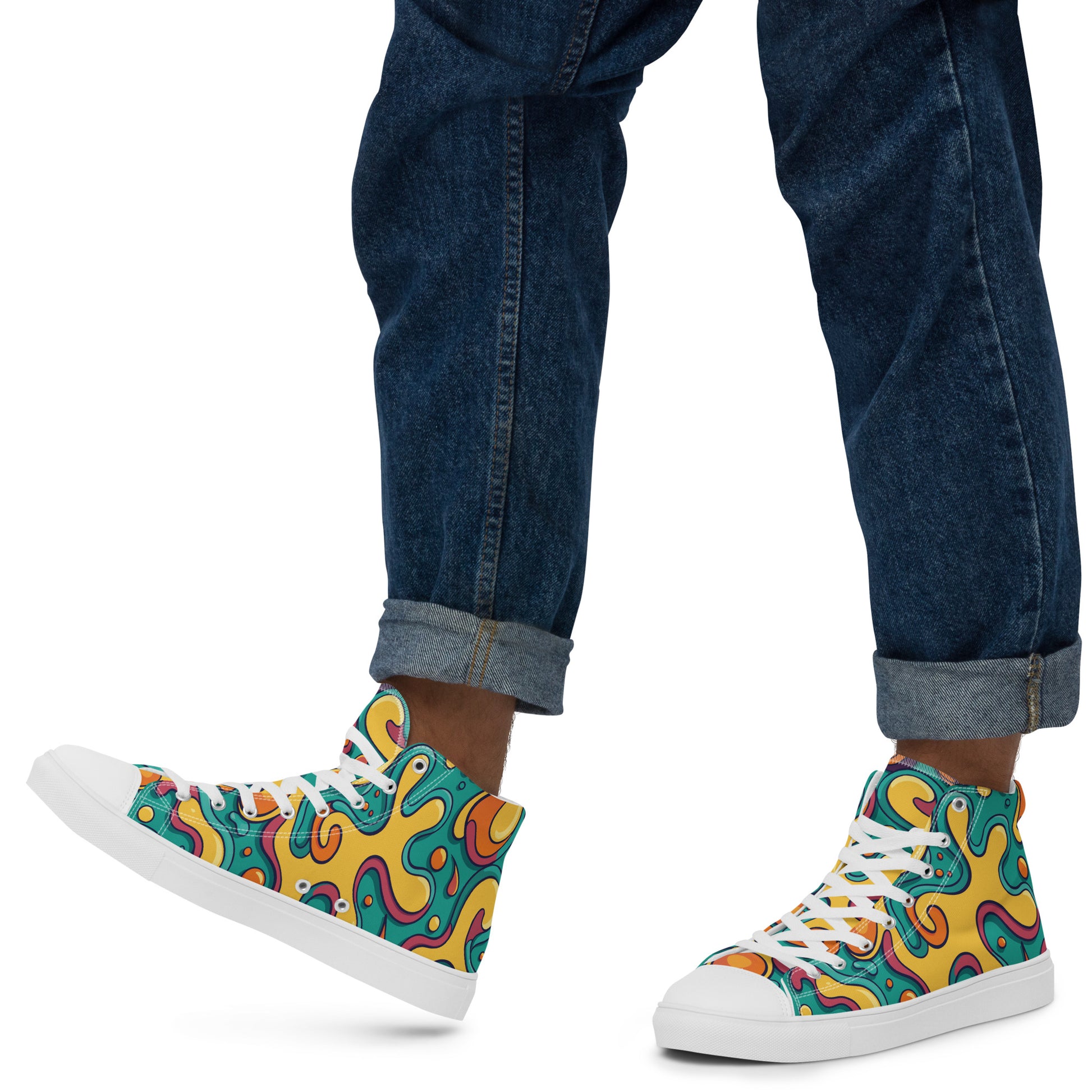 Prisimia Canvas Sneakers : Retro Colorful Statement