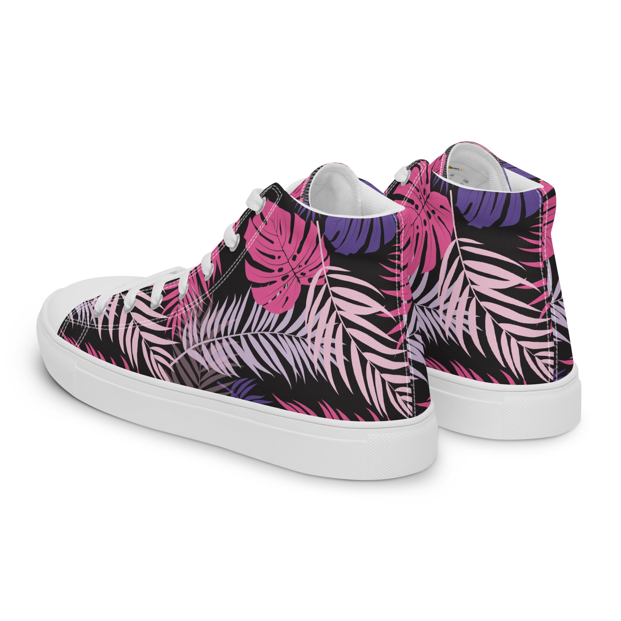 Prisimia Canvas Sneakers: Fluid Abstract Joy