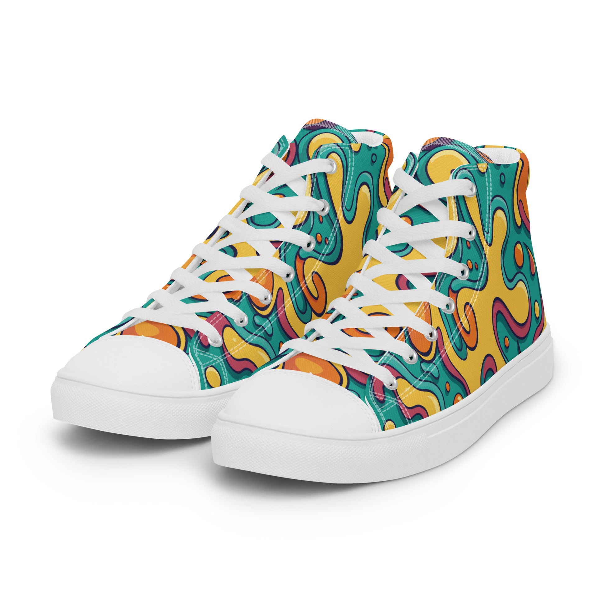 Prisimia Canvas Sneakers : Retro Colorful Statement