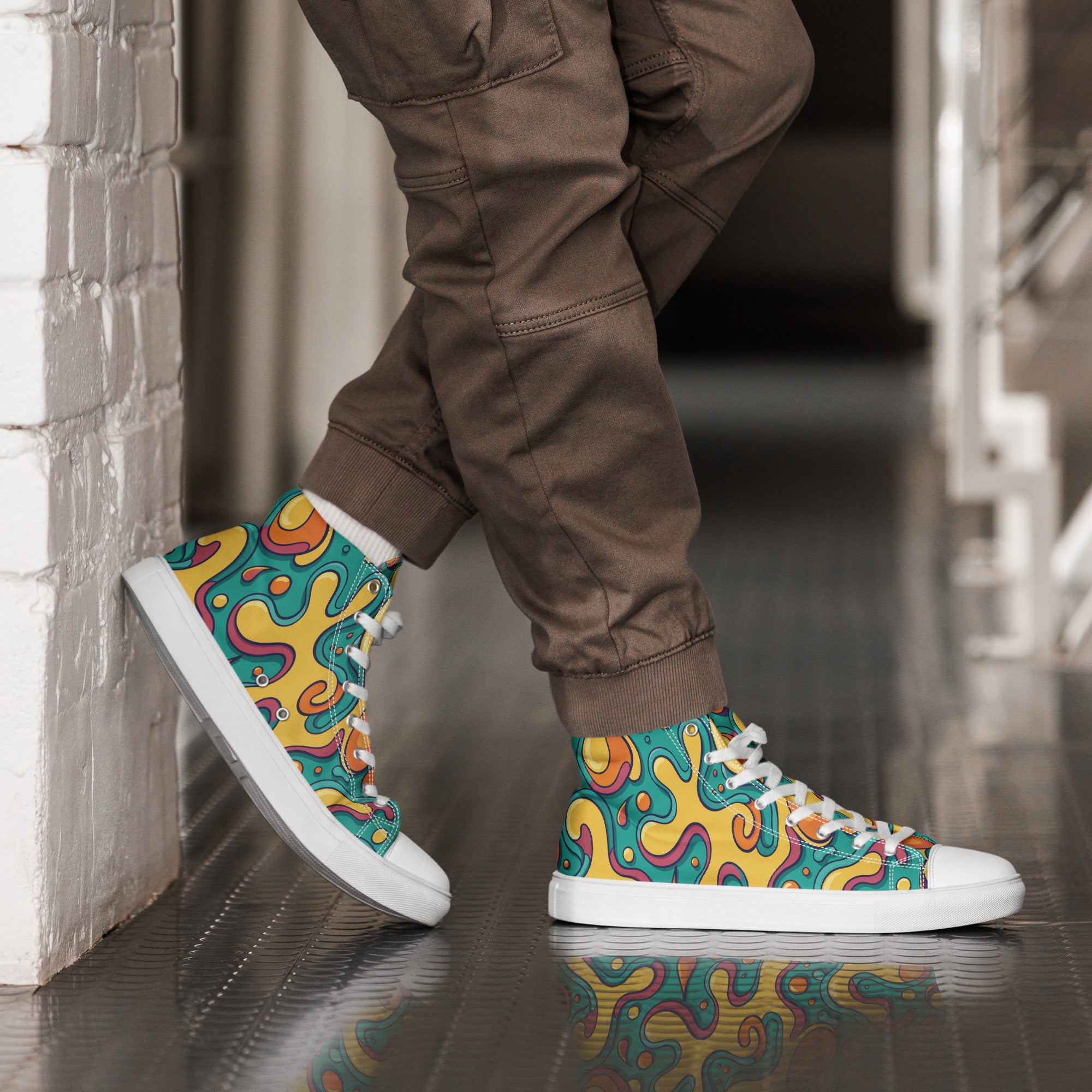 Prisimia Canvas Sneakers : Retro Colorful Statement