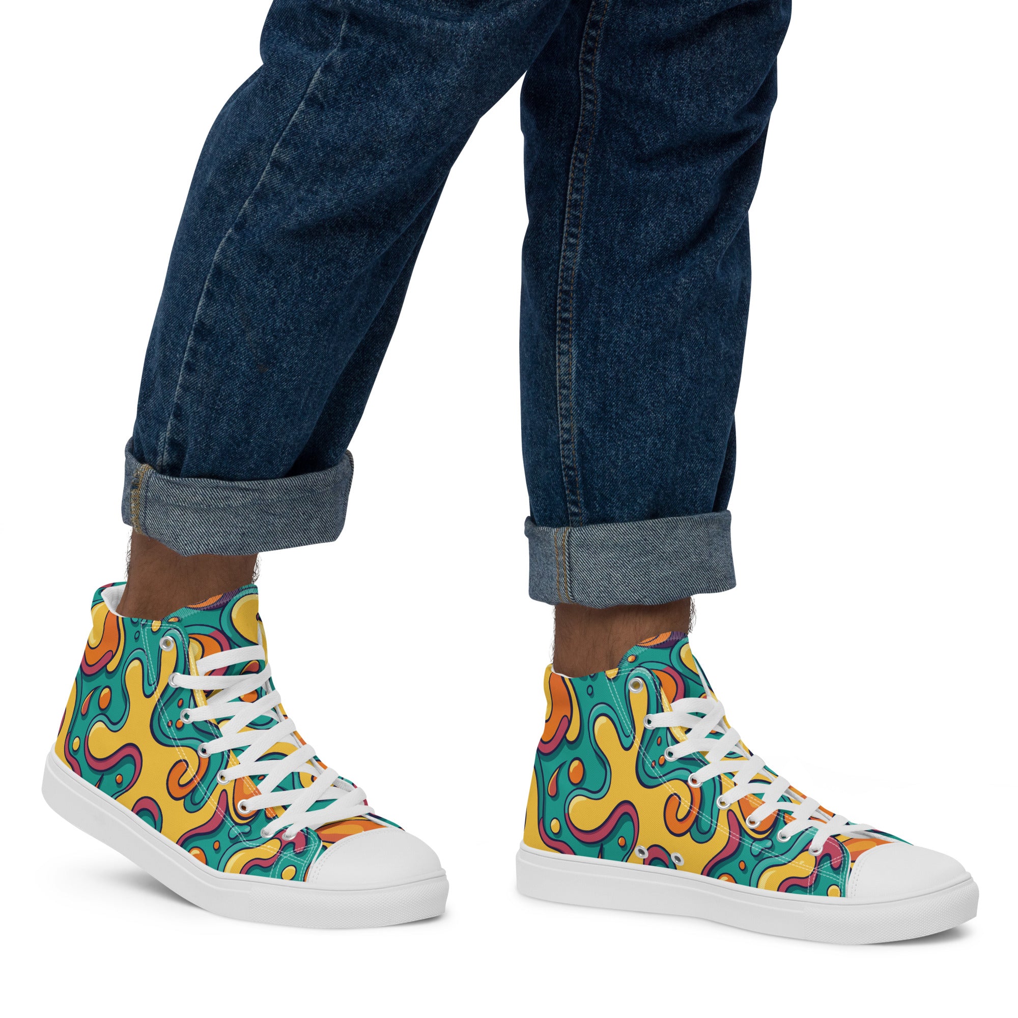 Prisimia Canvas Sneakers : Retro Colorful Statement