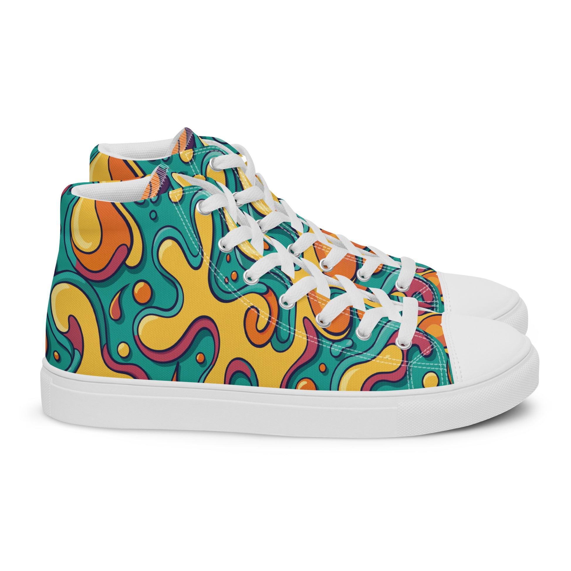 Prisimia Canvas Sneakers : Retro Colorful Statement