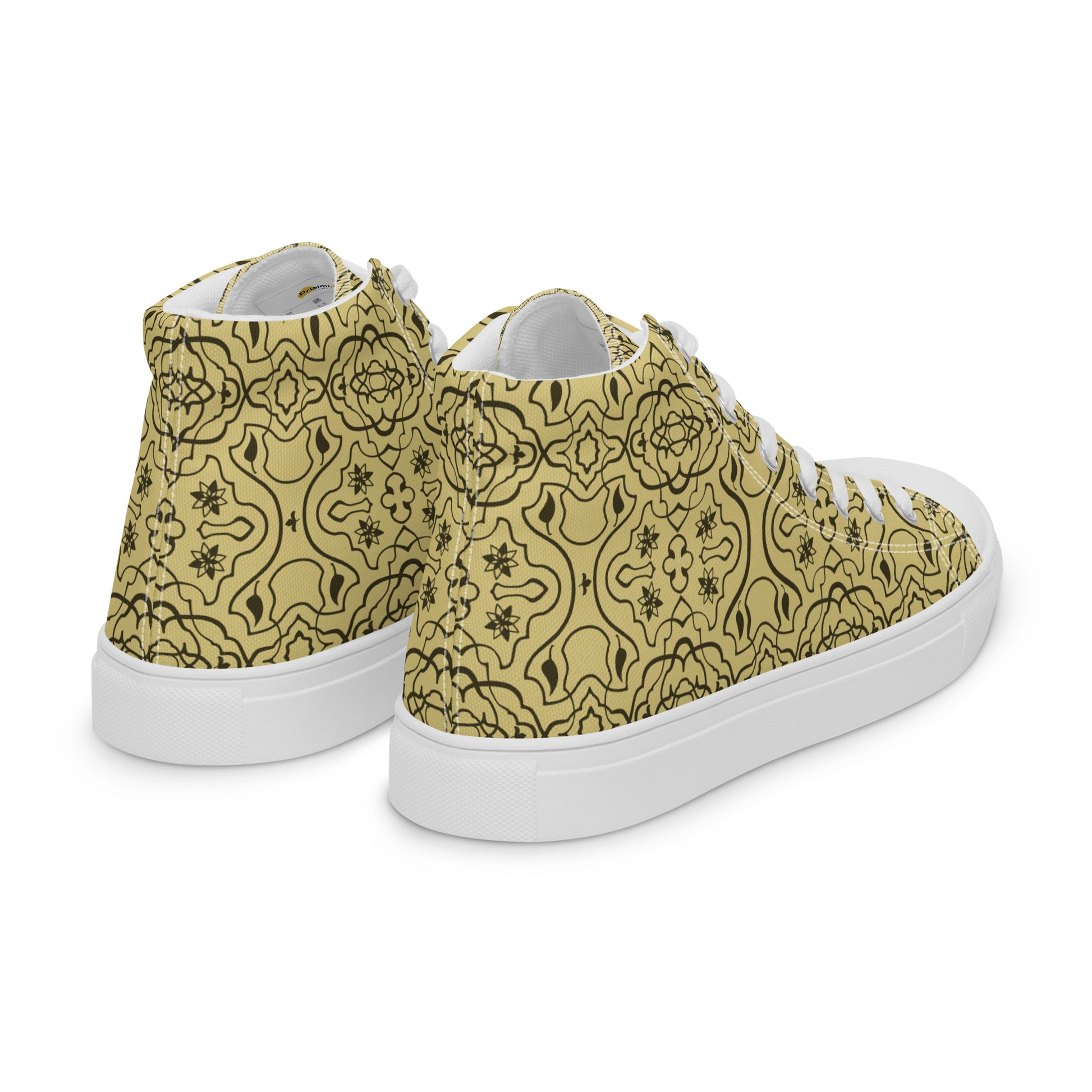 Prisimia Canvas Sneakers : Timeless Floral Artistry