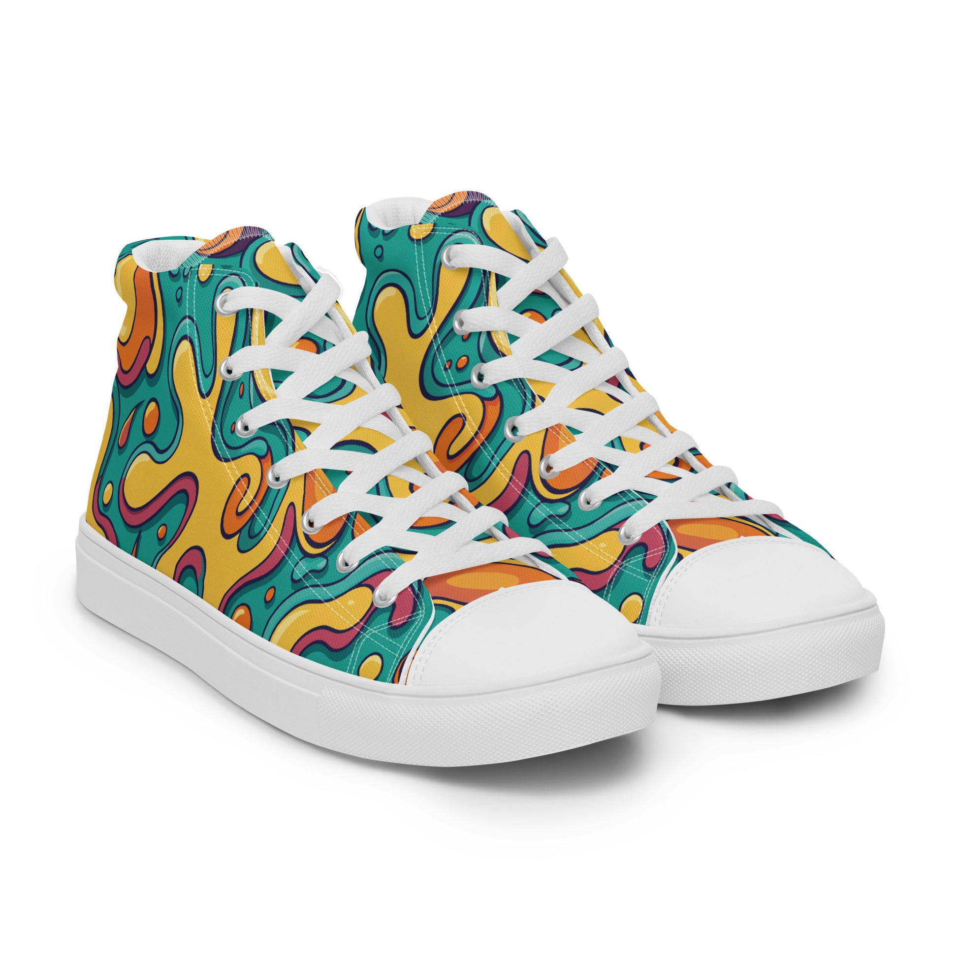 Prisimia Canvas Sneakers : Retro Colorful Statement