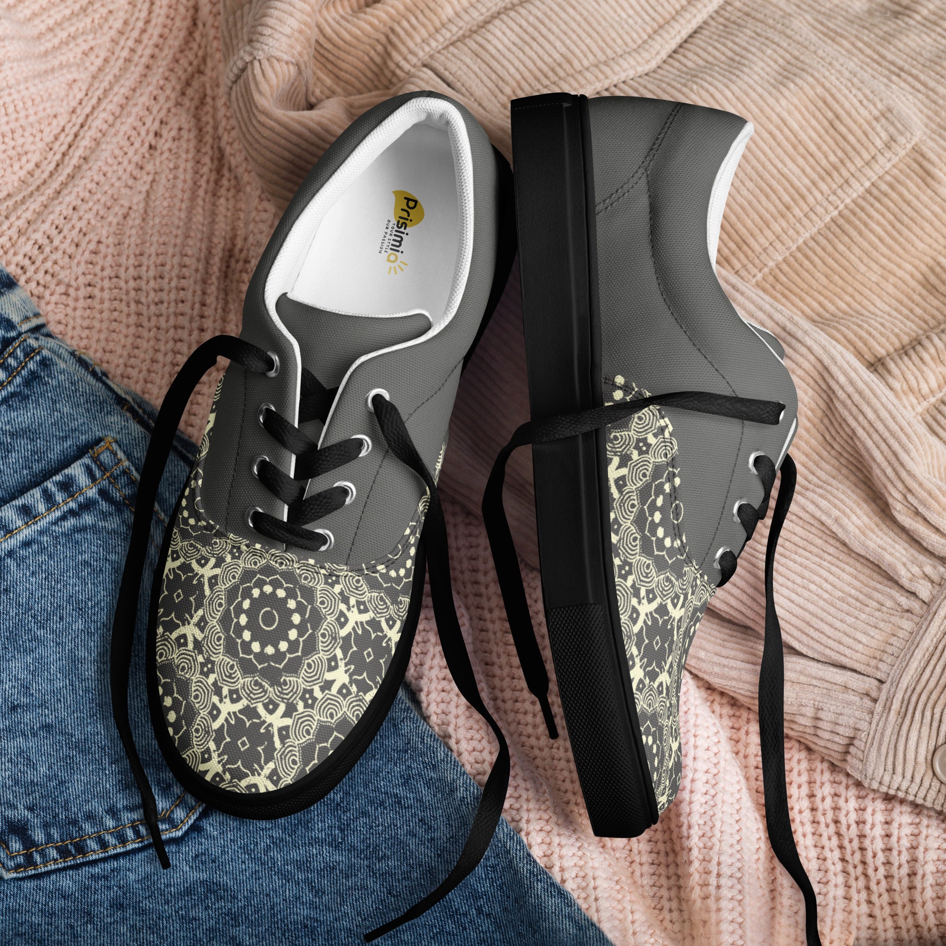 Prisimia Lace-up Canvas Shoes : Rugged Style and Quality