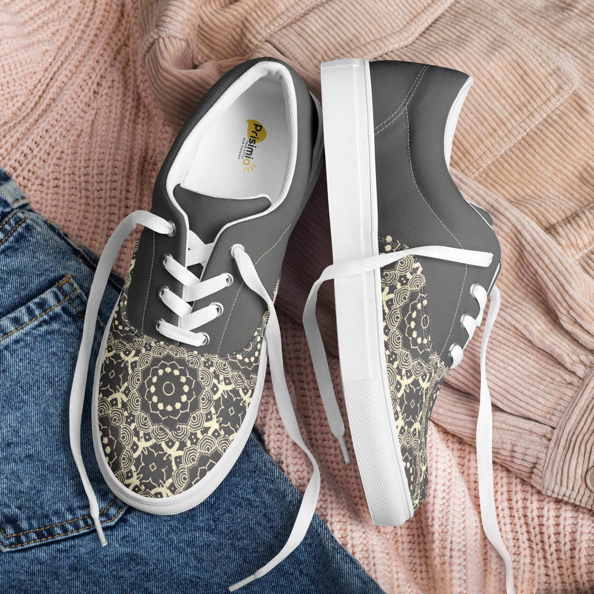 Prisimia Lace-up Canvas Shoes : Rugged Style and Quality