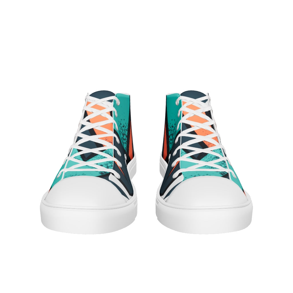 Men’s high top canvas shoes1