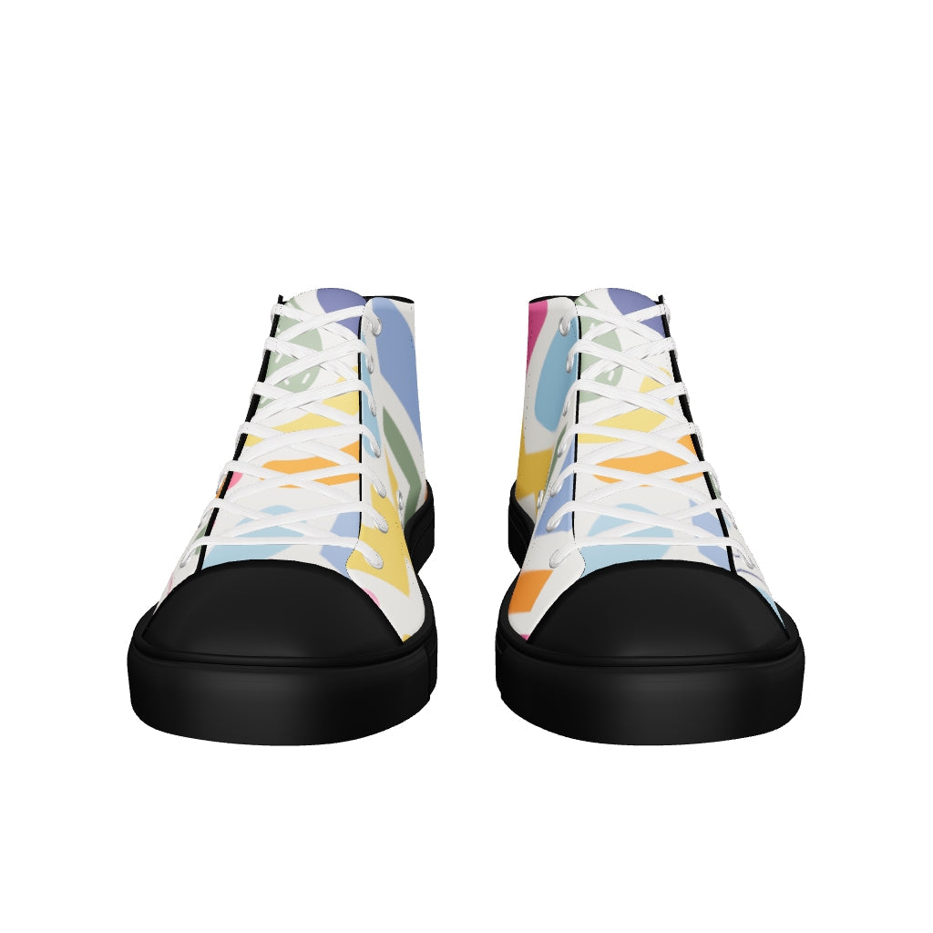 Men’s high top canvas shoes222