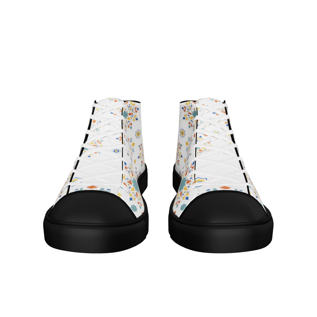 Women’s high top canvas shoes000