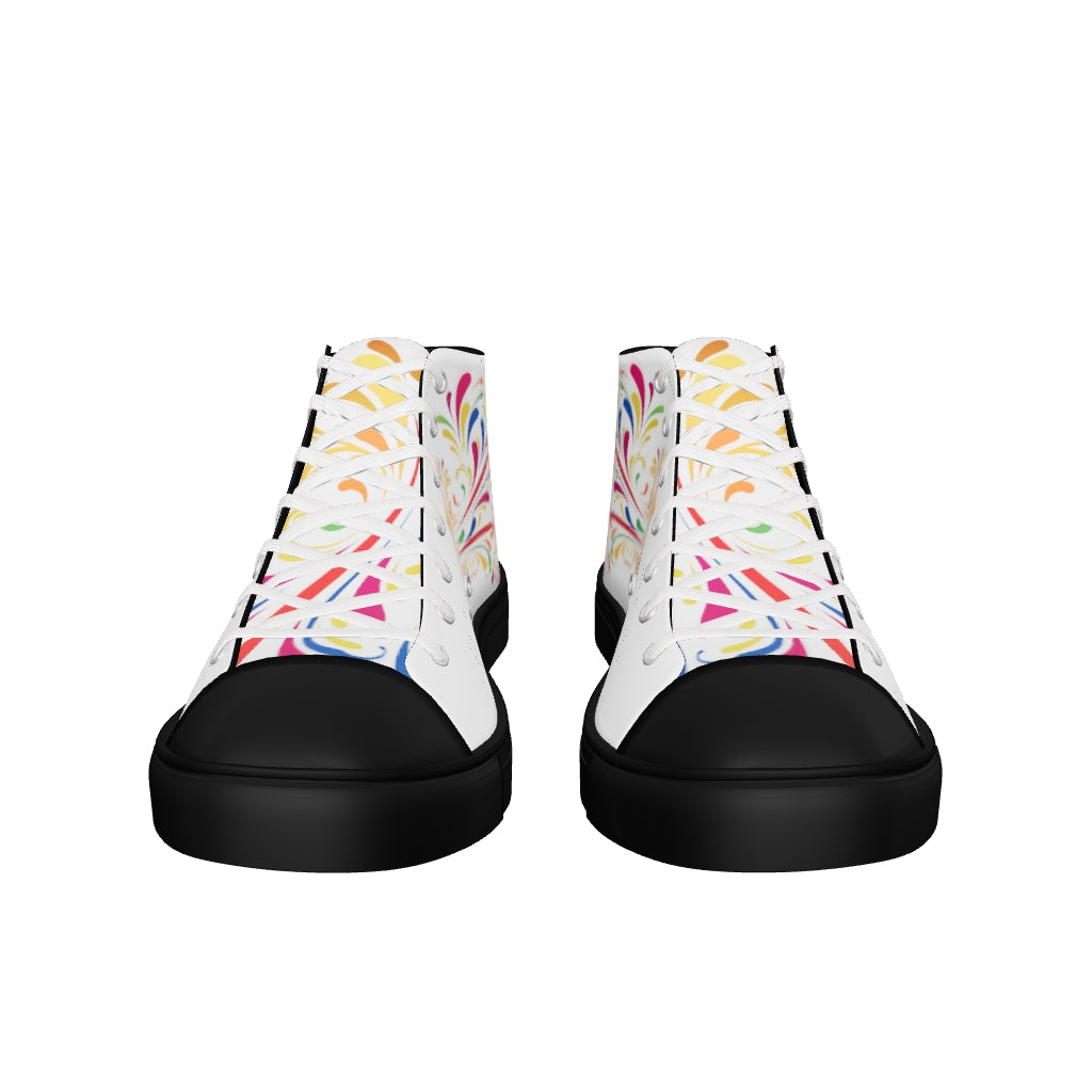 Women’s high top canvas shoesDDD