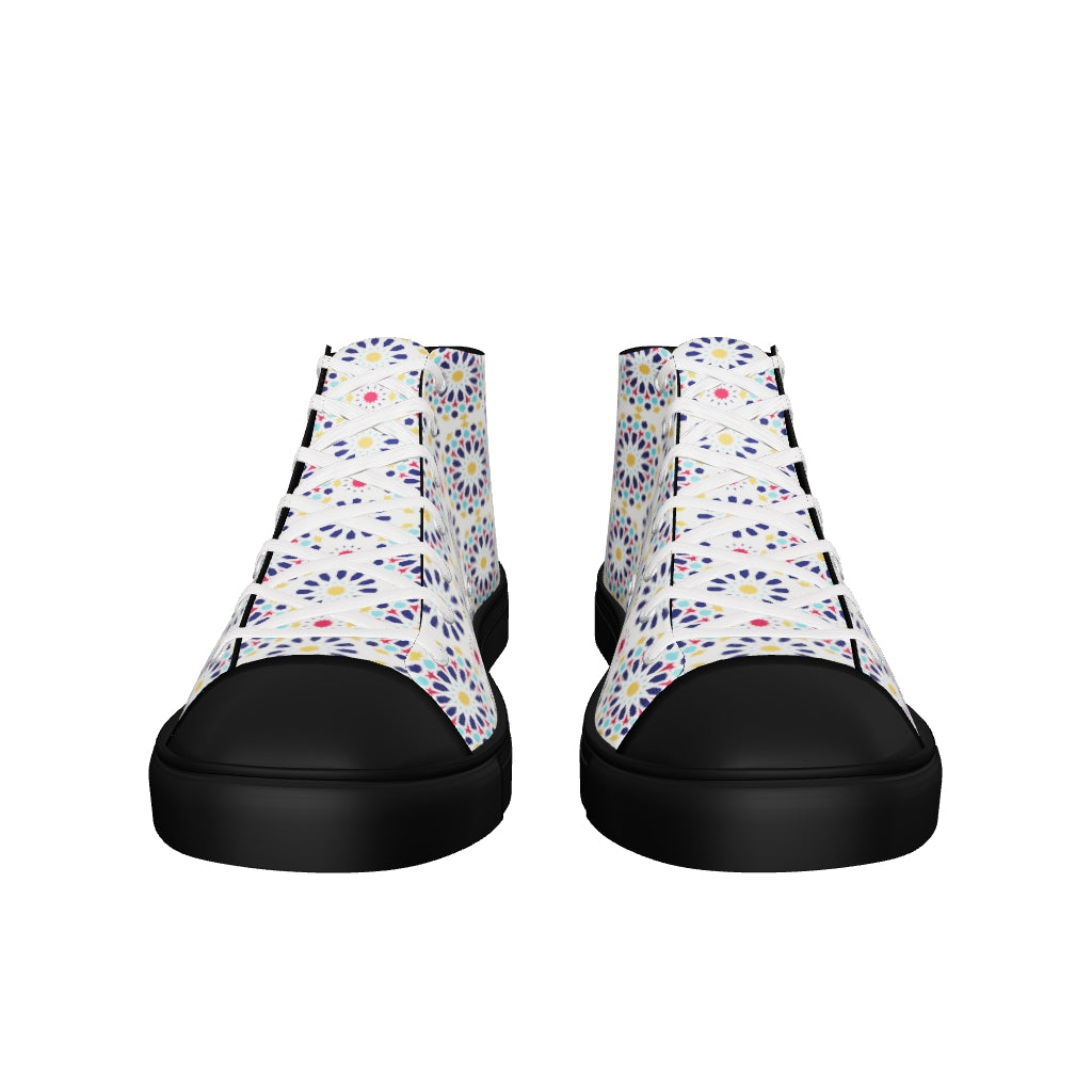 Women’s high top canvas shoesçç