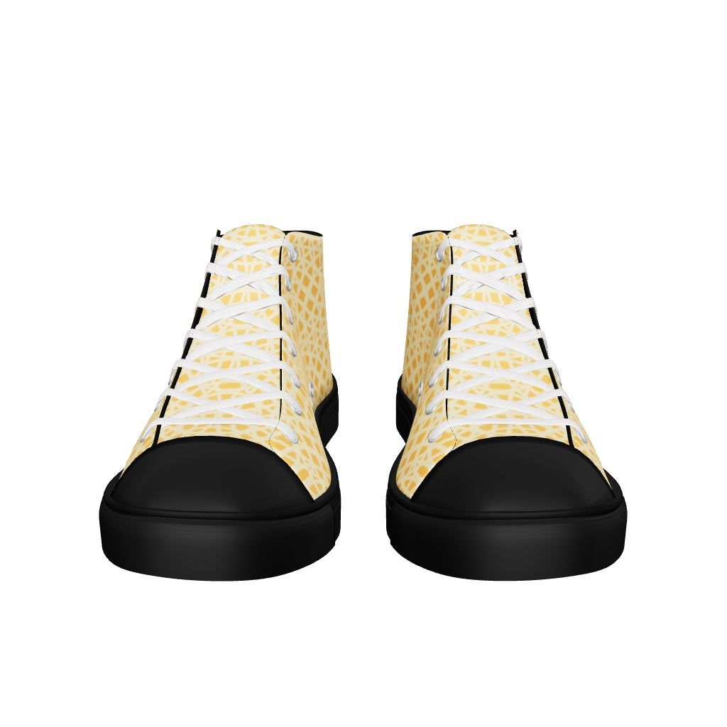 Women’s high top canvas shoes