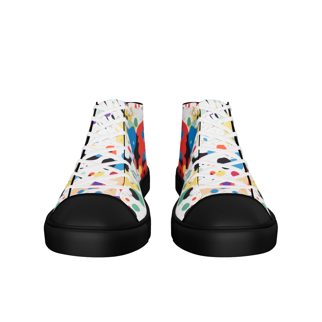 Women’s high top canvas shoesokoo
