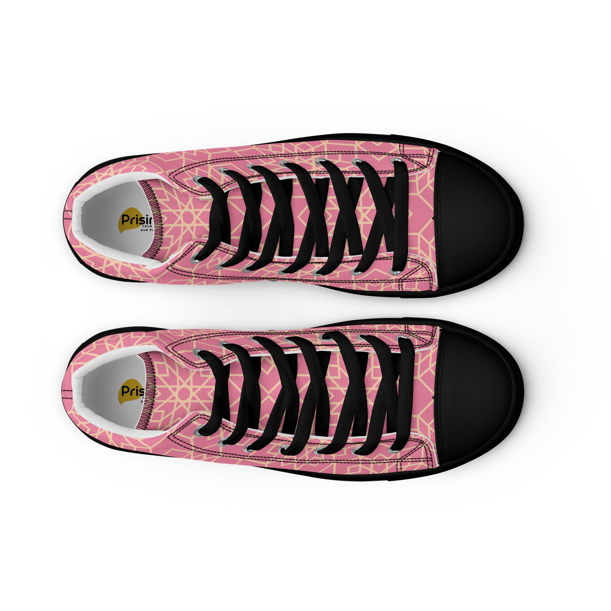 Prisimia Canvas Sneakers : Feminine Architectural Flair