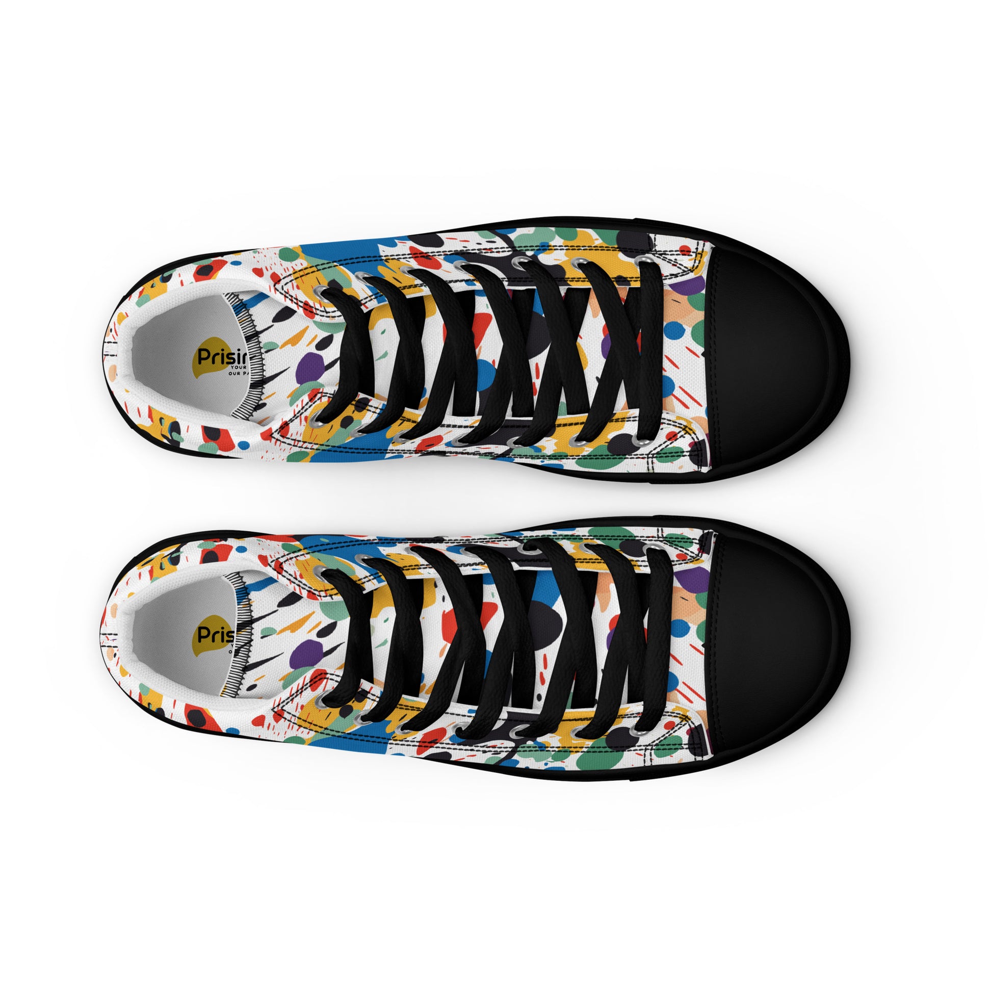Prisimia Canvas Sneakers : Explosive Artistic Energy
