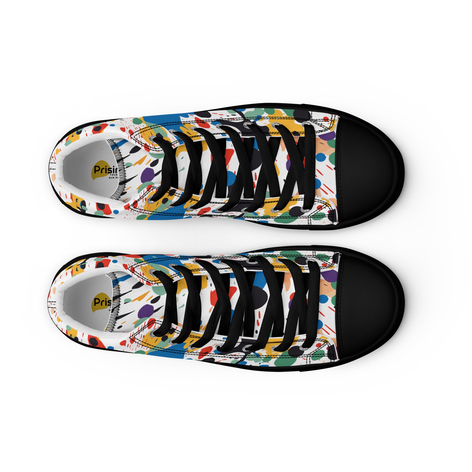 Prisimia Canvas Sneakers : Explosive Artistic Energy