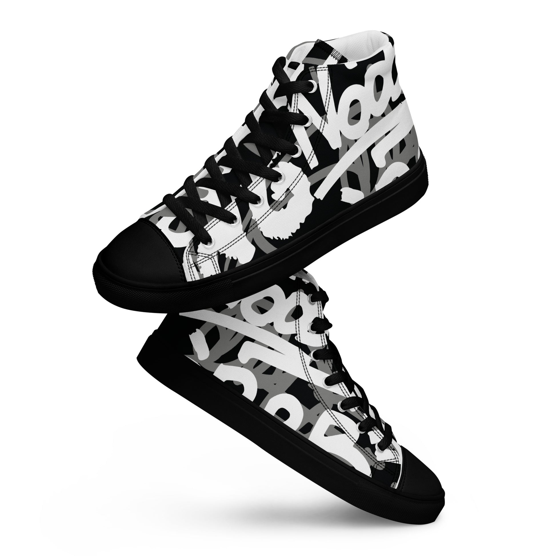 Prisimia Canvas Sneakers : Urban Graphic Lettering