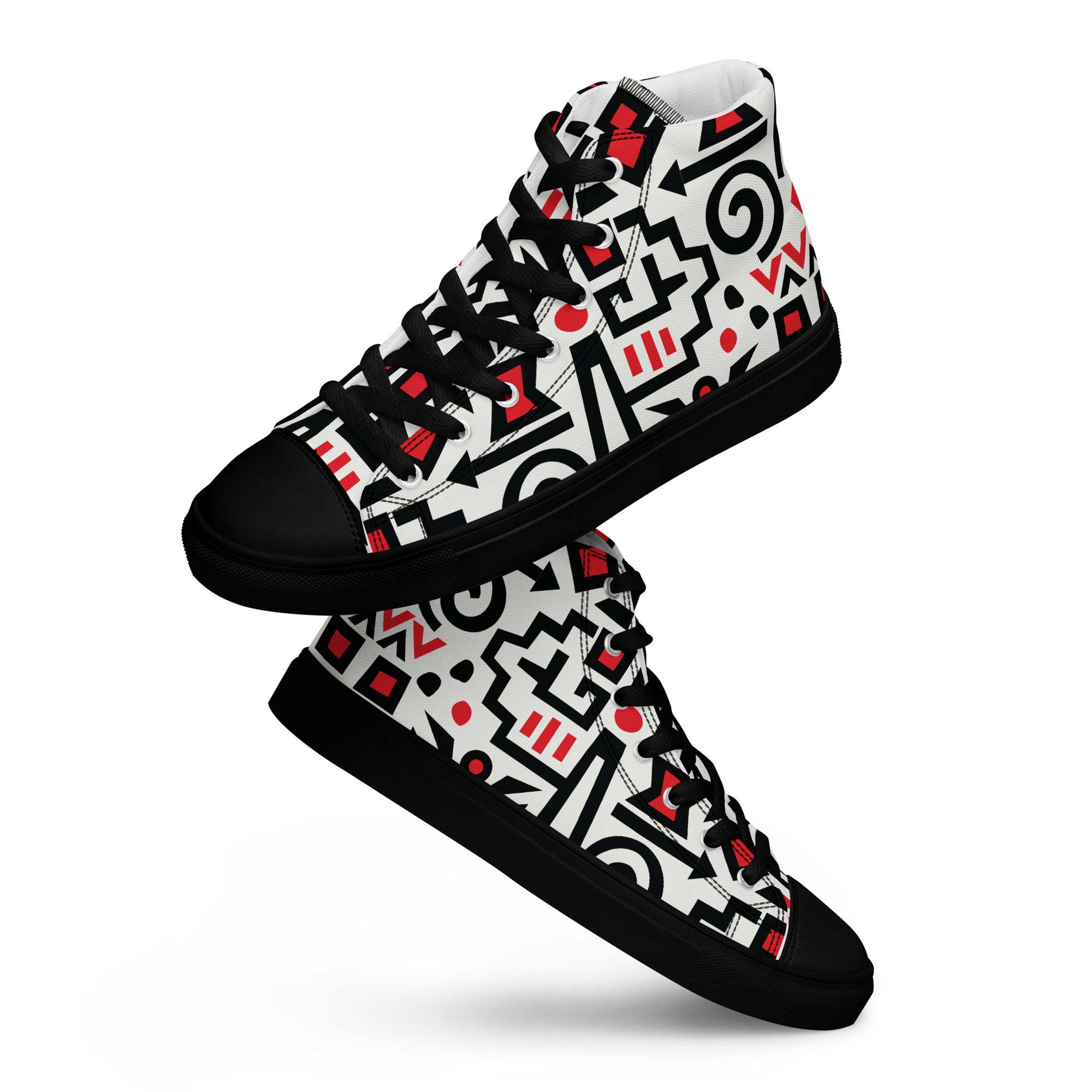 Prisimia Canvas Sneakers : Graphic Two-Tone Versatility