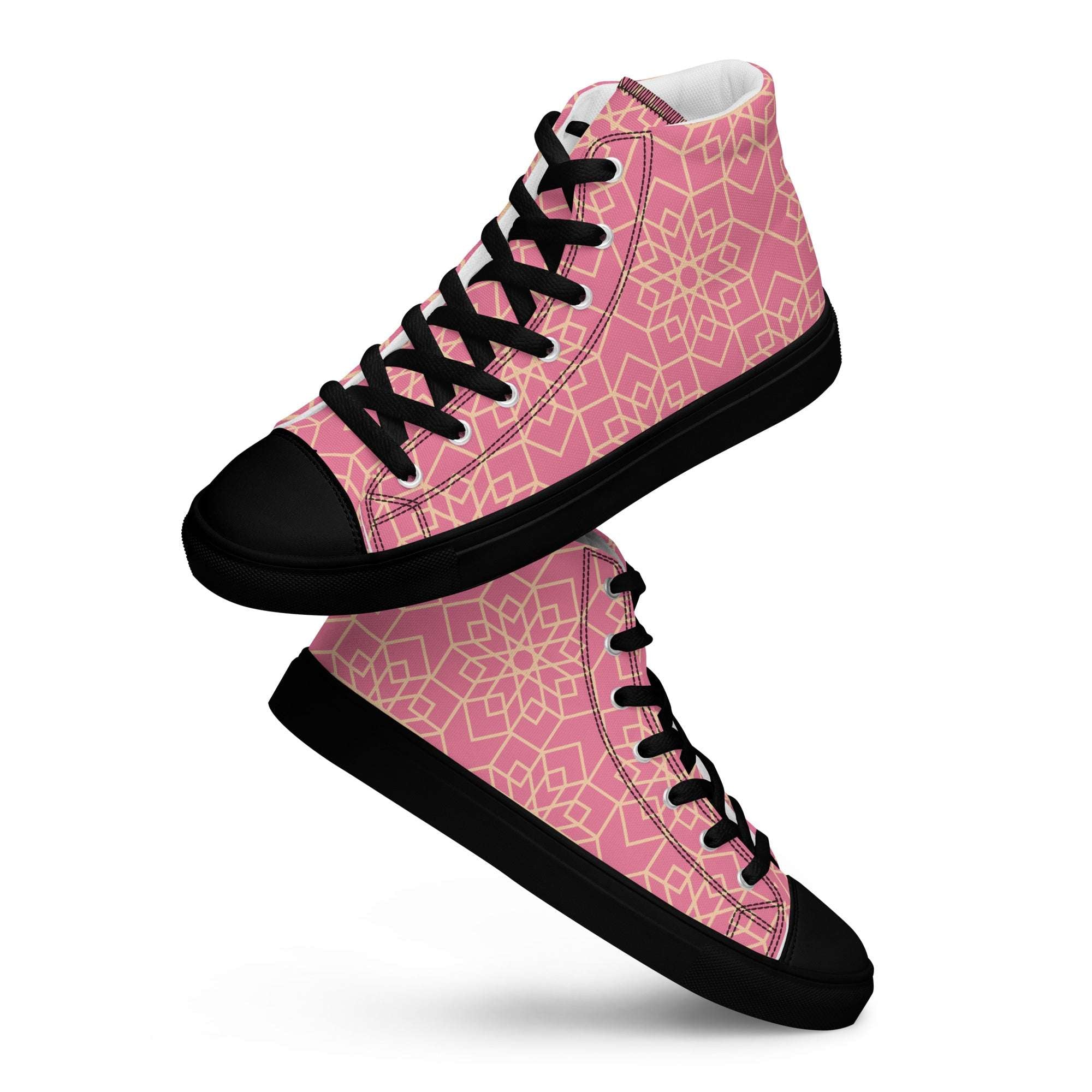 Prisimia Canvas Sneakers : Feminine Architectural Flair