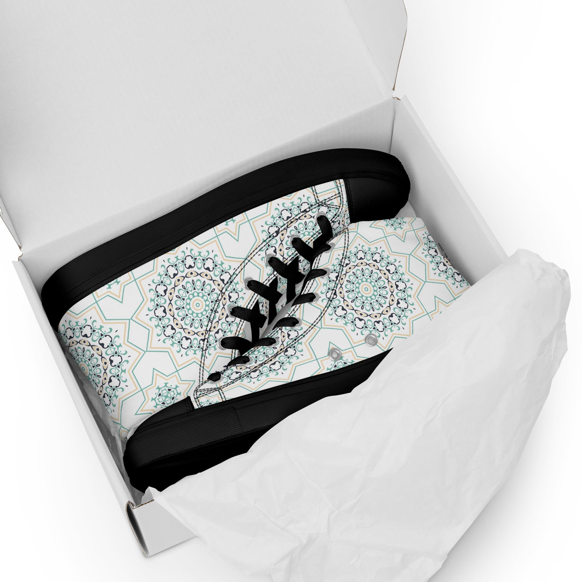 Prisimia Canvas Sneakers : Vibrant Moroccan Mosaic
